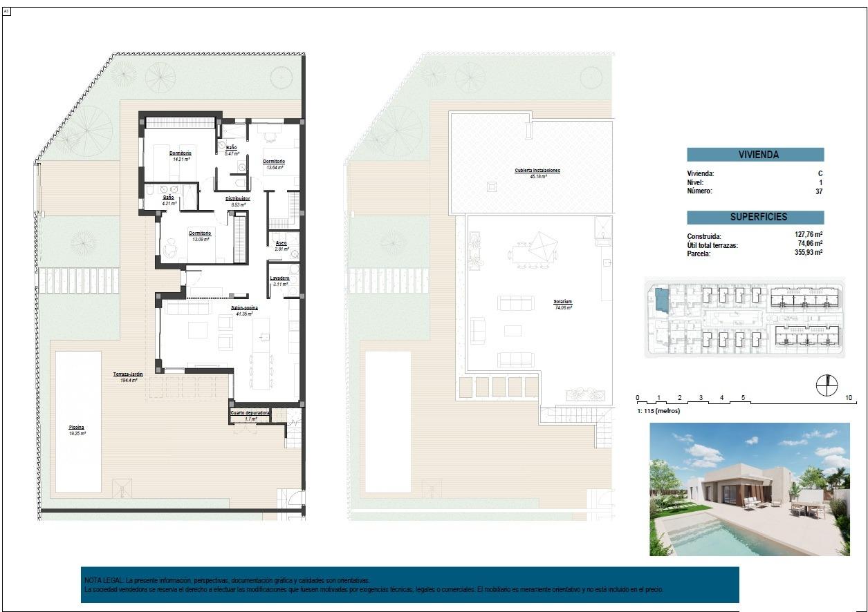 Villa for sale in Los Alcázares, Murcia, Spain