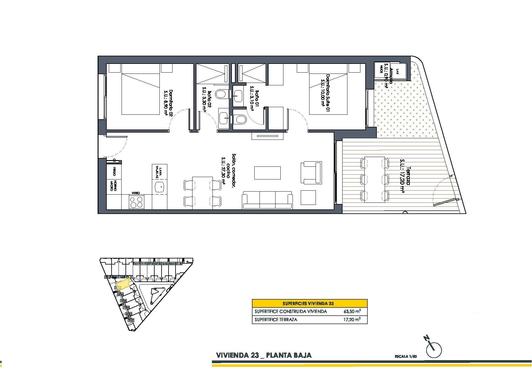 Bungalow for sale in San Fulgencio, Alicante, Spain