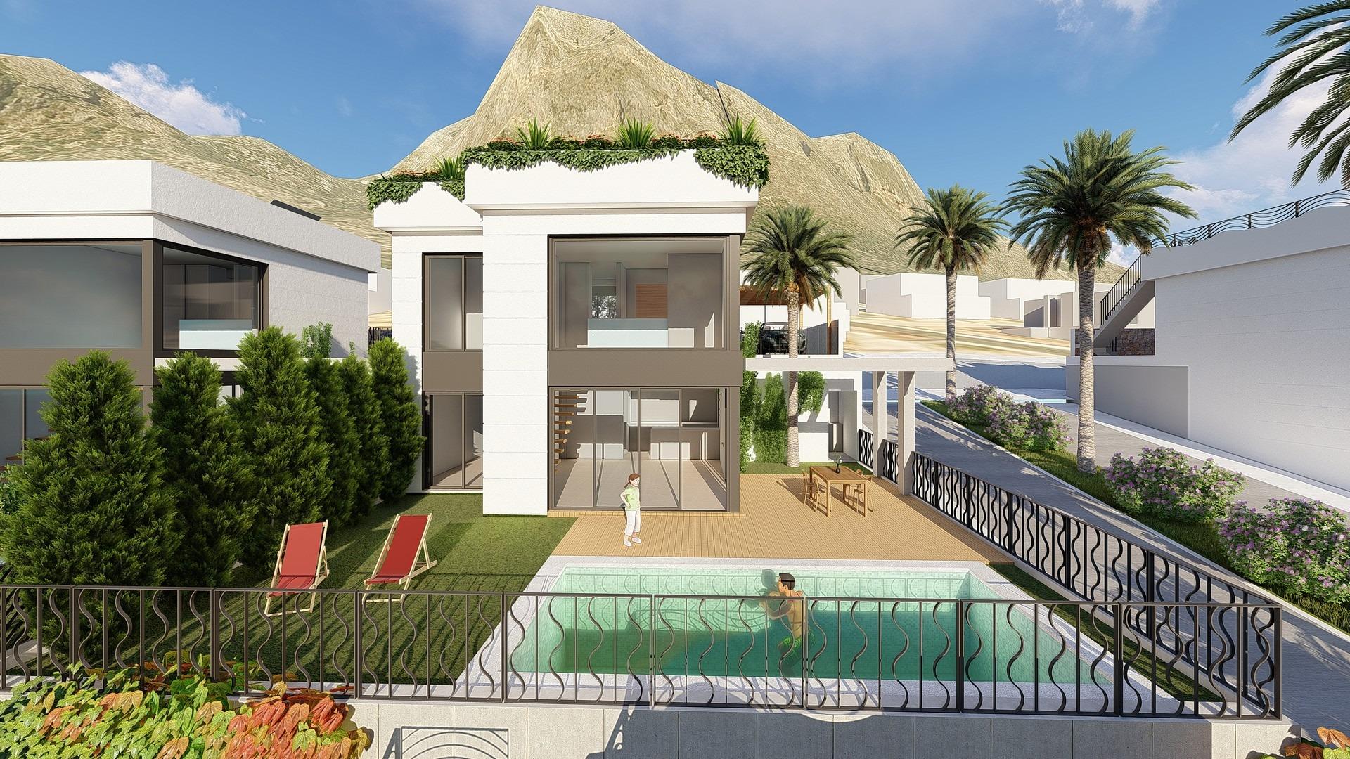 Villa for sale in Polop, Alicante, Spain