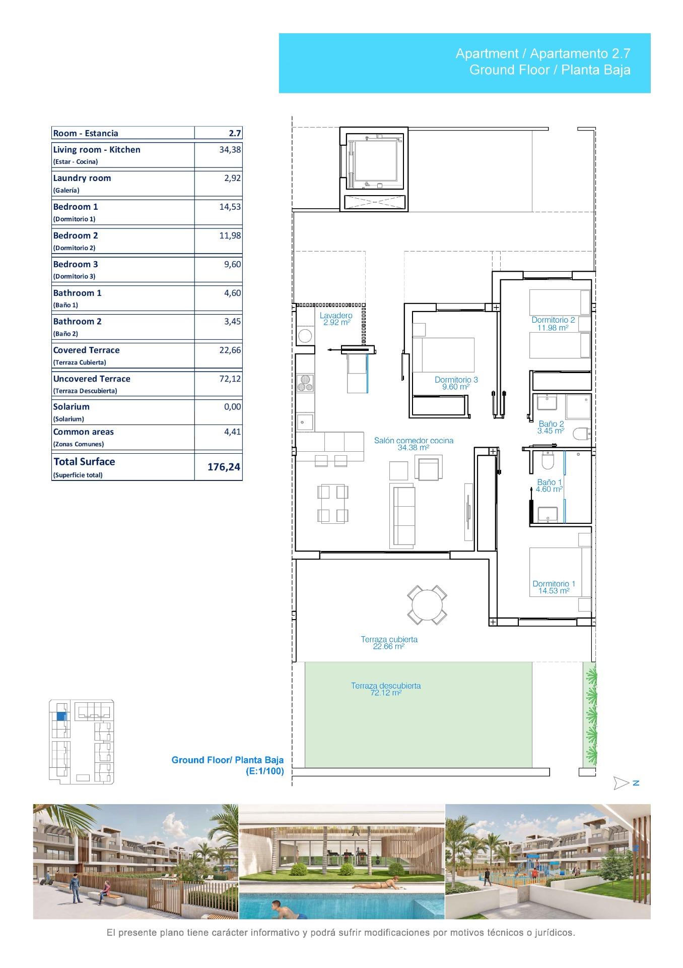 Apartment for sale in Pilar De La Horadada, Alicante, Spain