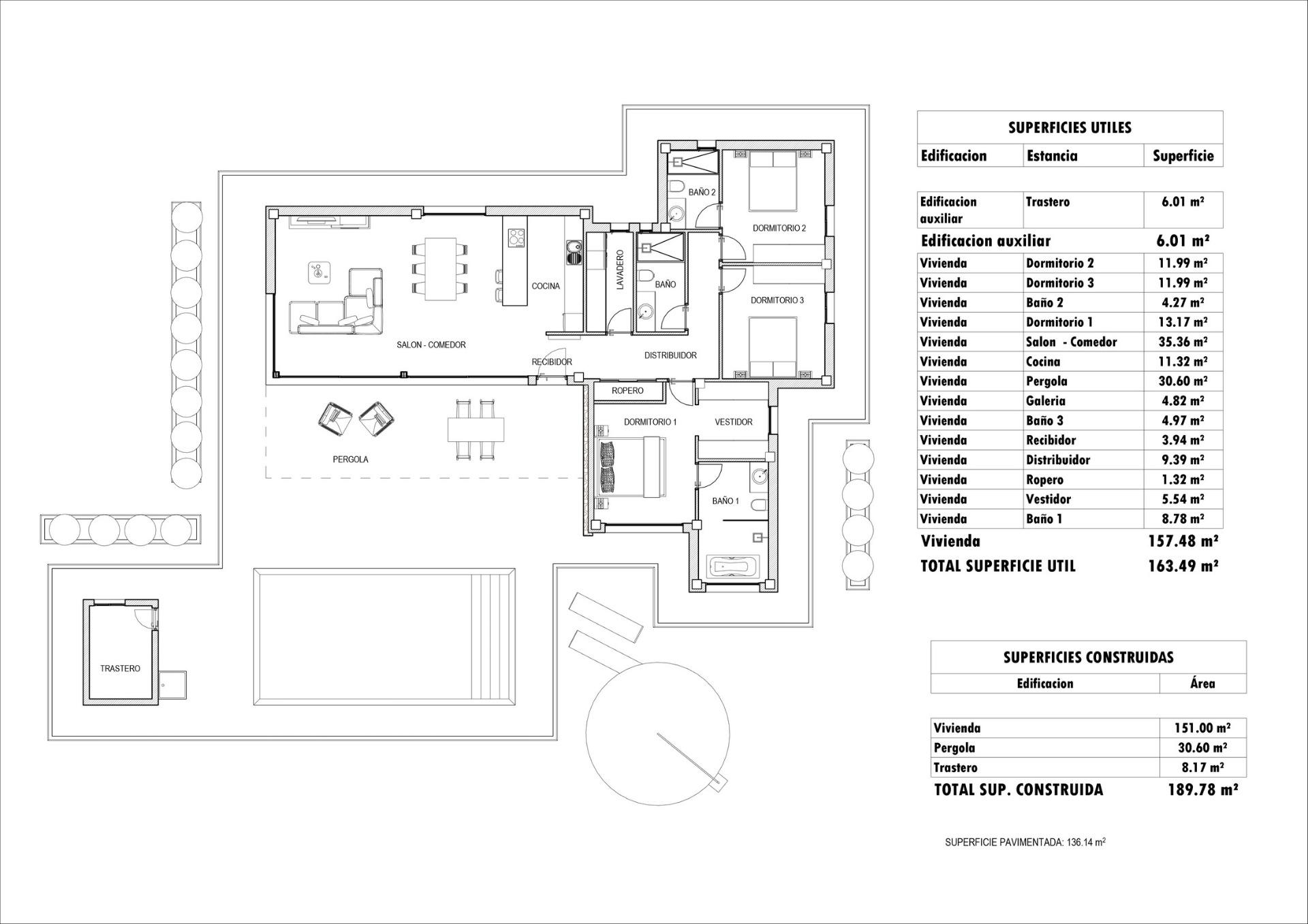 Villa for sale in Aspe, Alicante, Spain