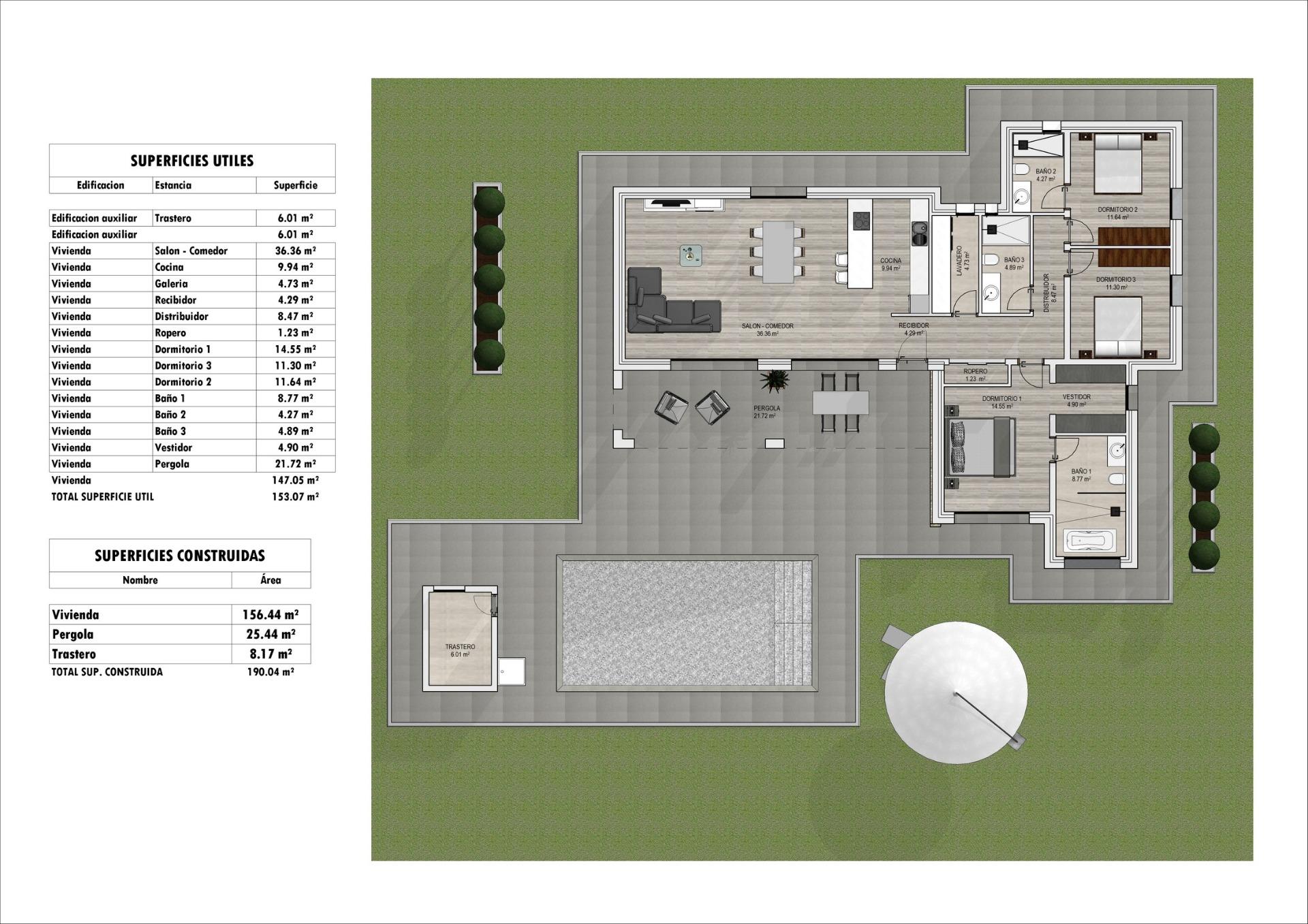 Villa for sale in Aspe, Alicante, Spain
