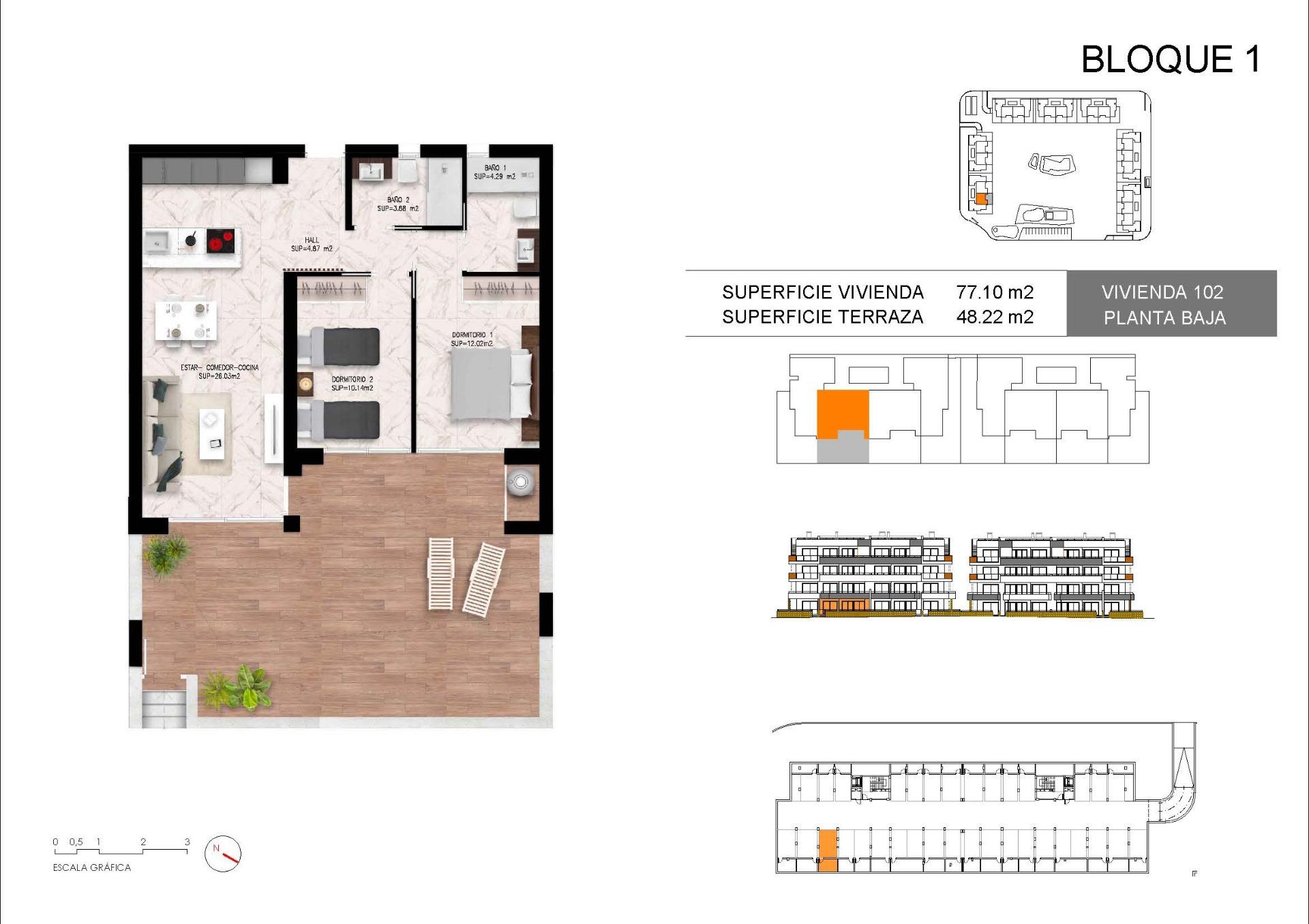 Apartment for sale in Torrevieja, Alicante, Spain