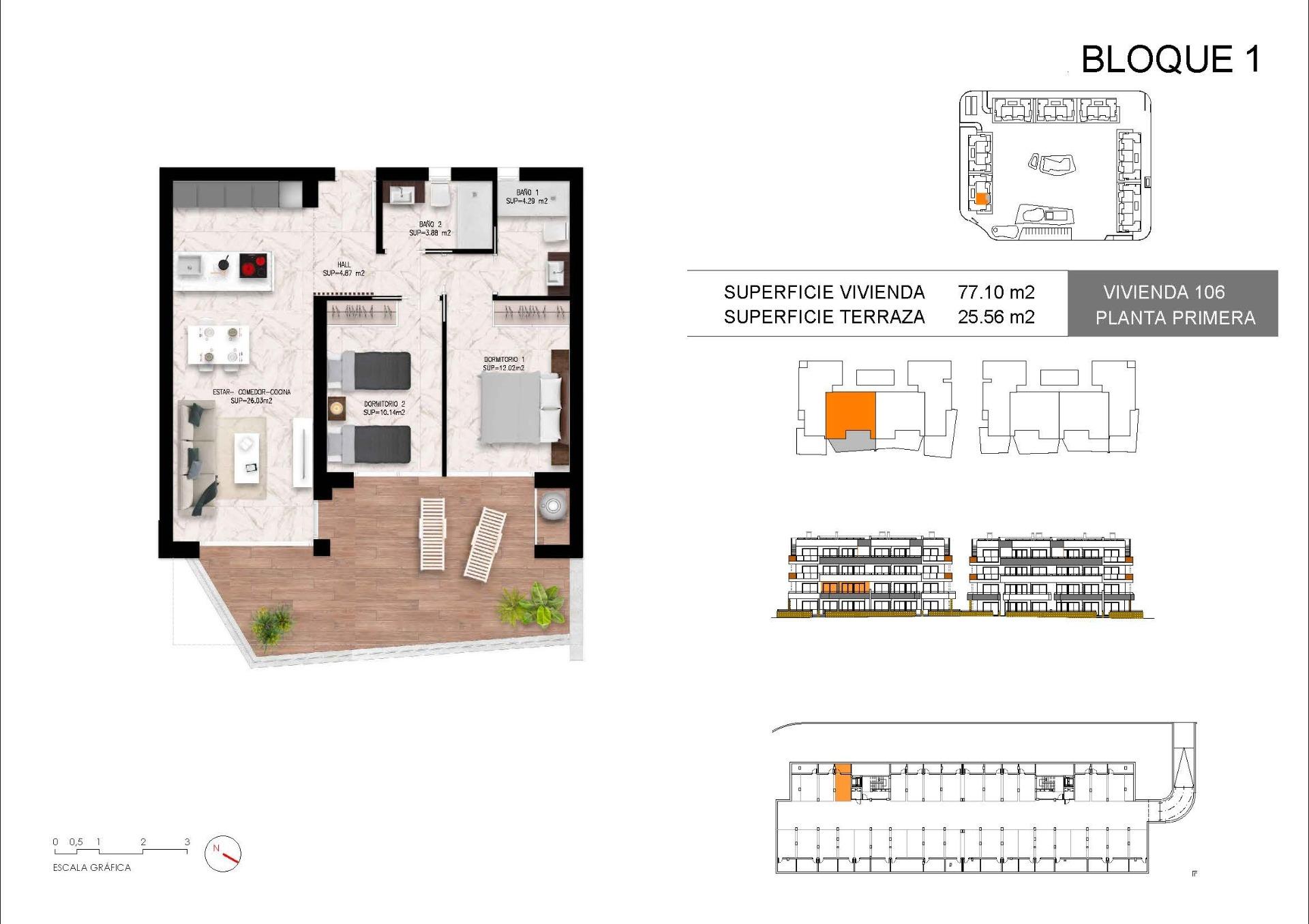 Apartment for sale in Torrevieja, Alicante, Spain