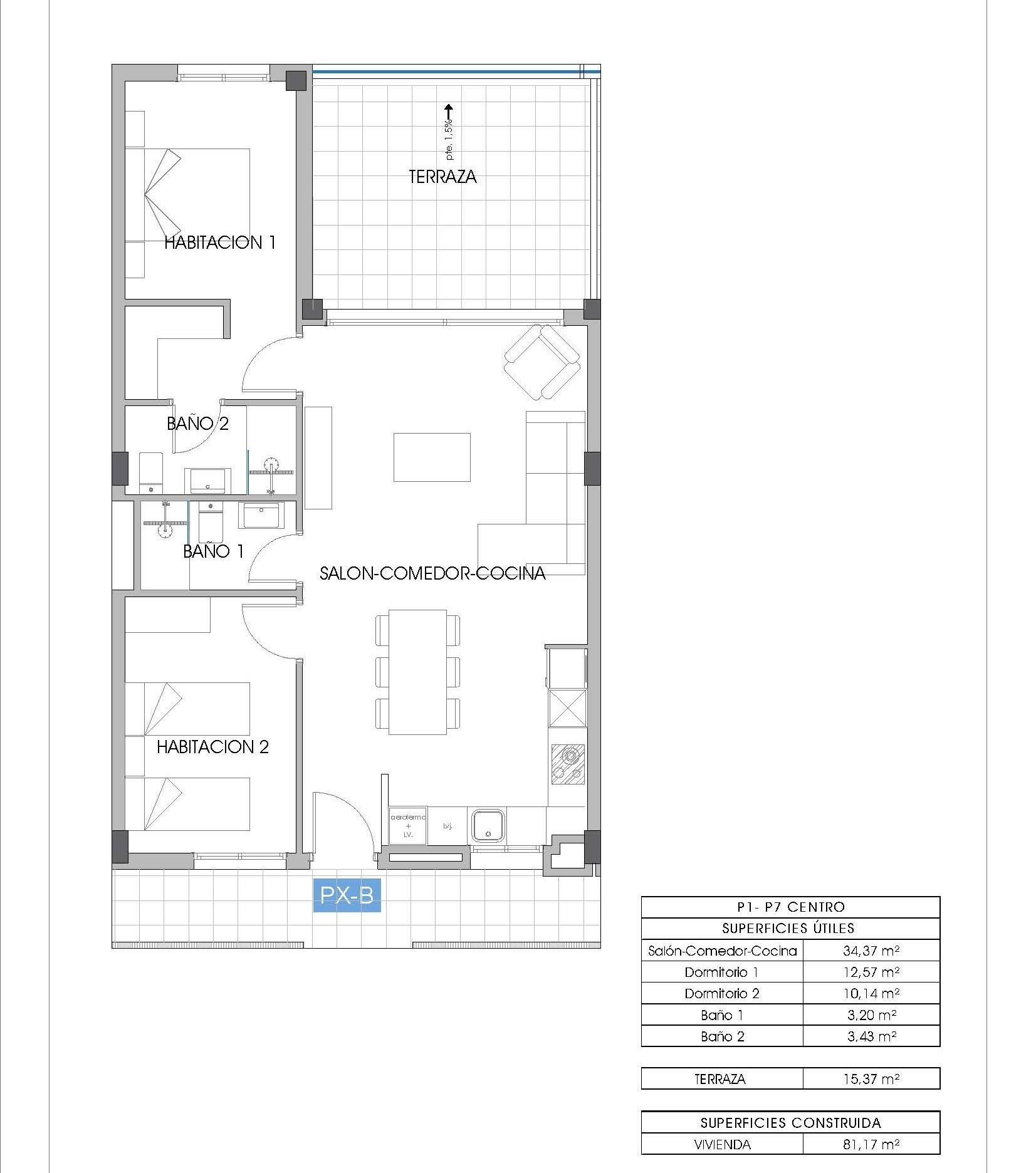 Apartment for sale in Villajoyosa, Alicante, Spain