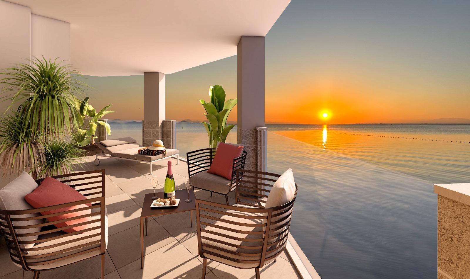 Penthouse for sale in La Manga Del Mar Menor, Murcia, Spain