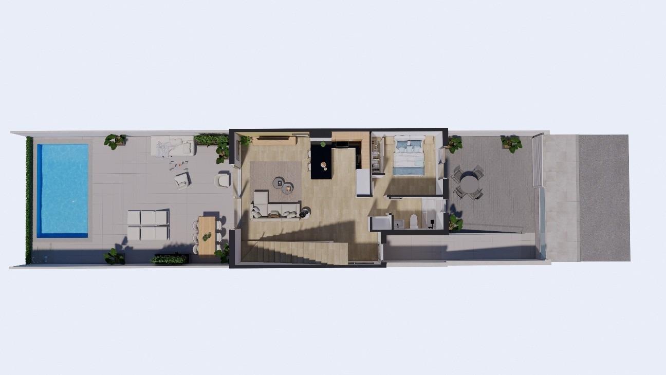 Town House for sale in Los Alcázares, Murcia, Spain