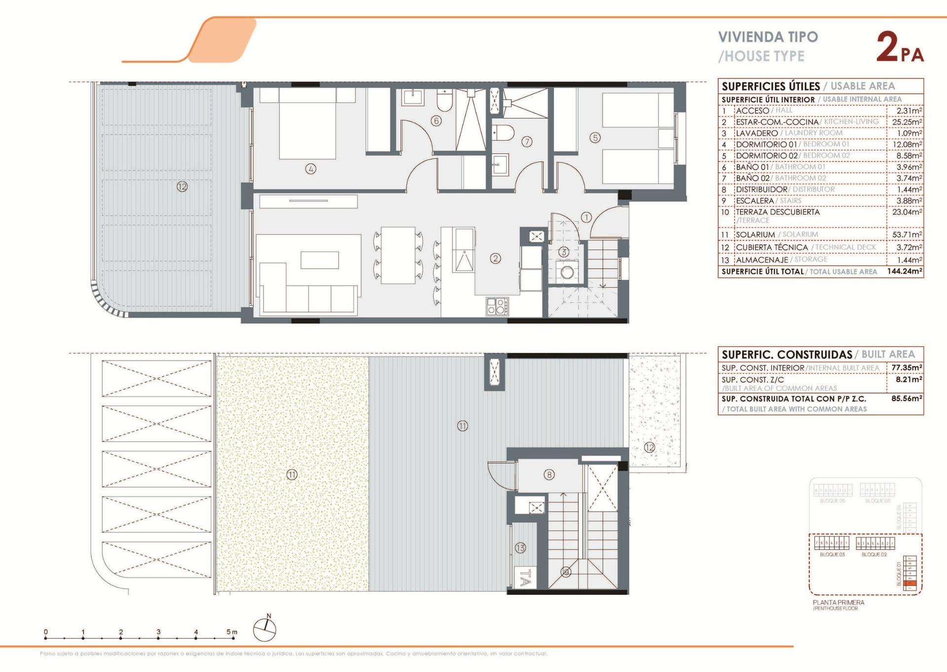Penthouse for sale in Torrevieja, Alicante, Spain
