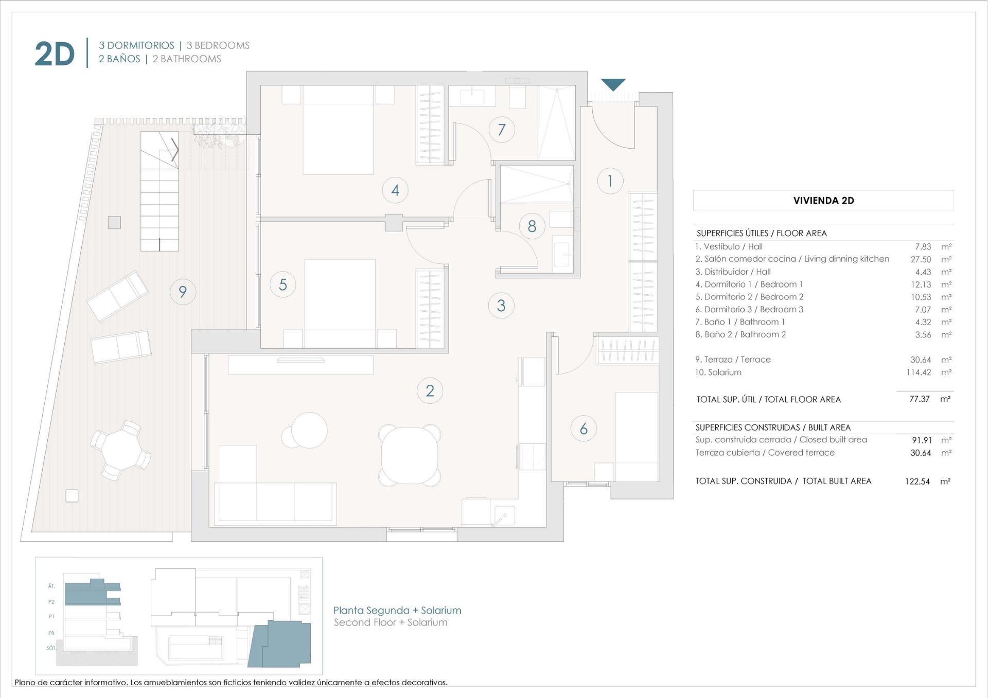 Penthouse for sale in Benijofar, Alicante, Spain