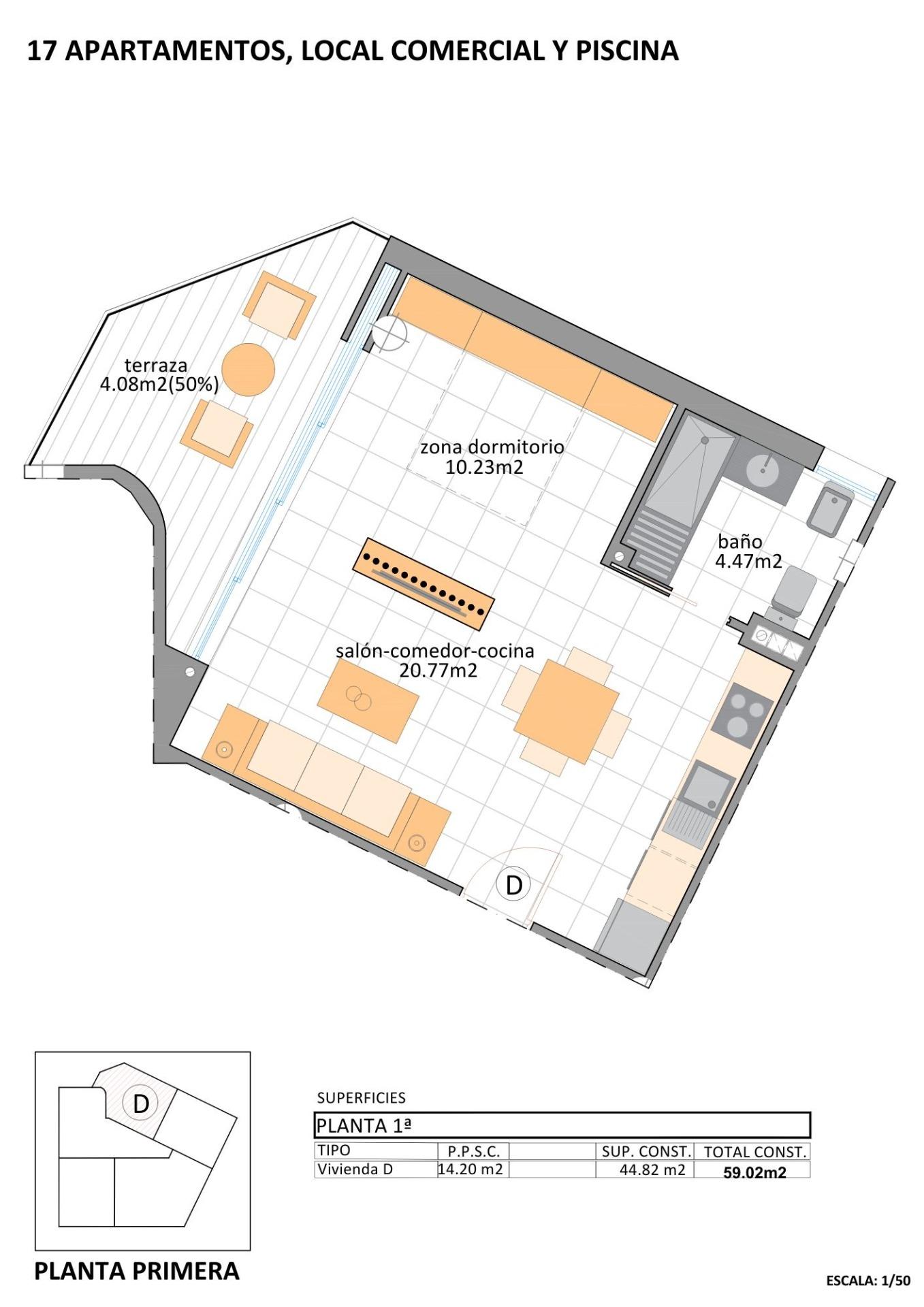 Apartment for sale in San Pedro Del Pinatar, Murcia, Spain