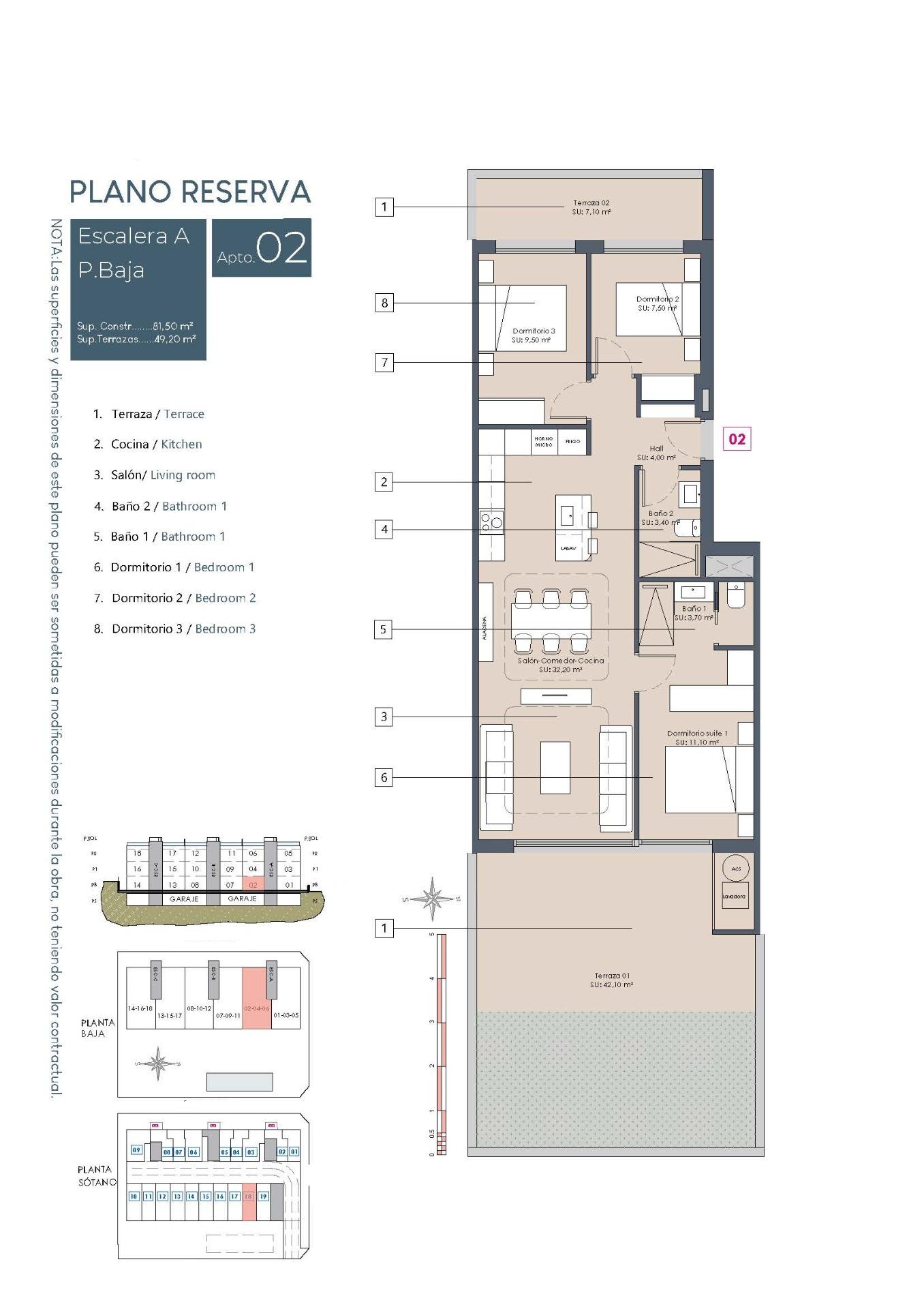 Apartment for sale in Benijofar, Alicante, Spain