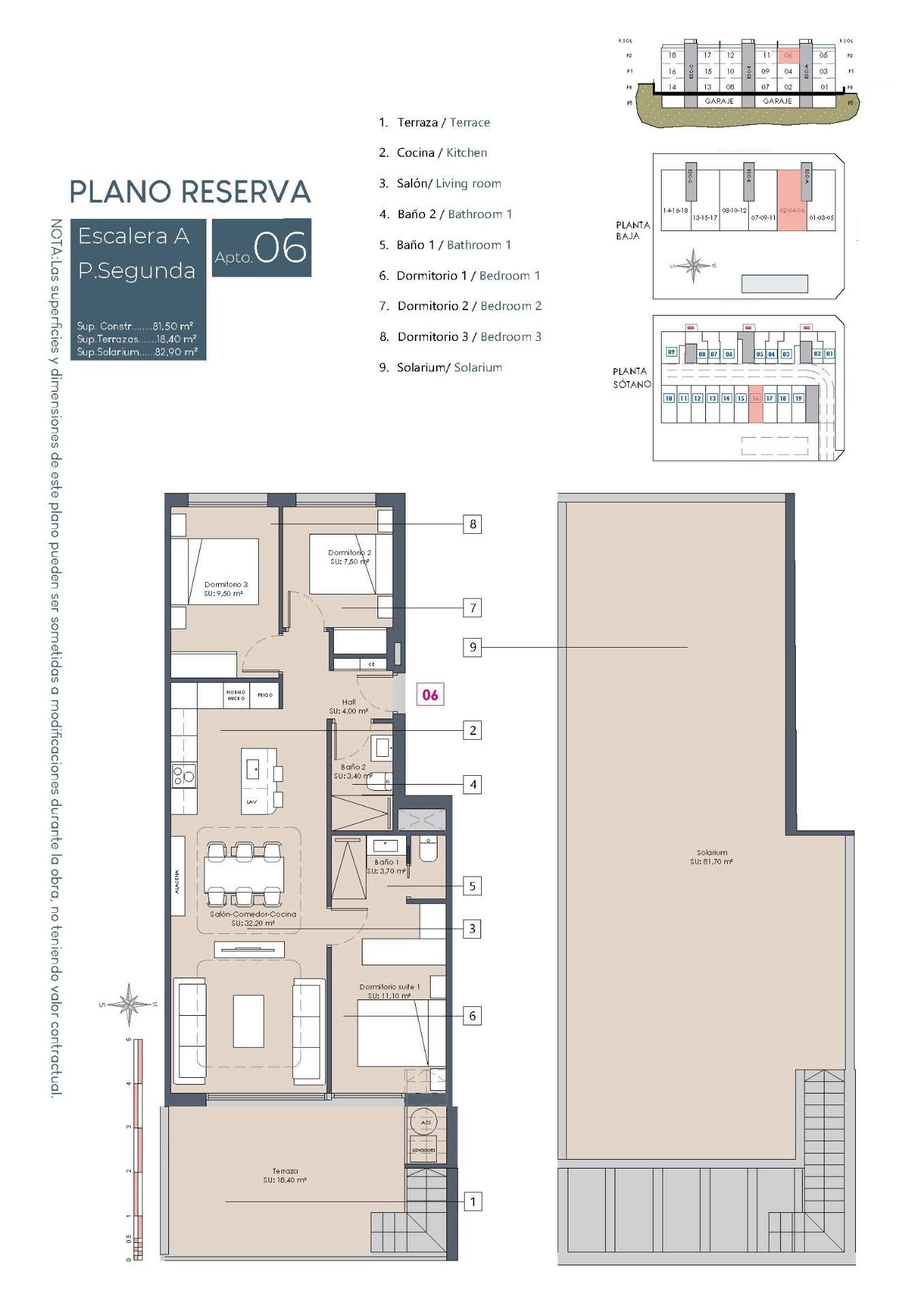 Penthouse for sale in Benijofar, Alicante, Spain