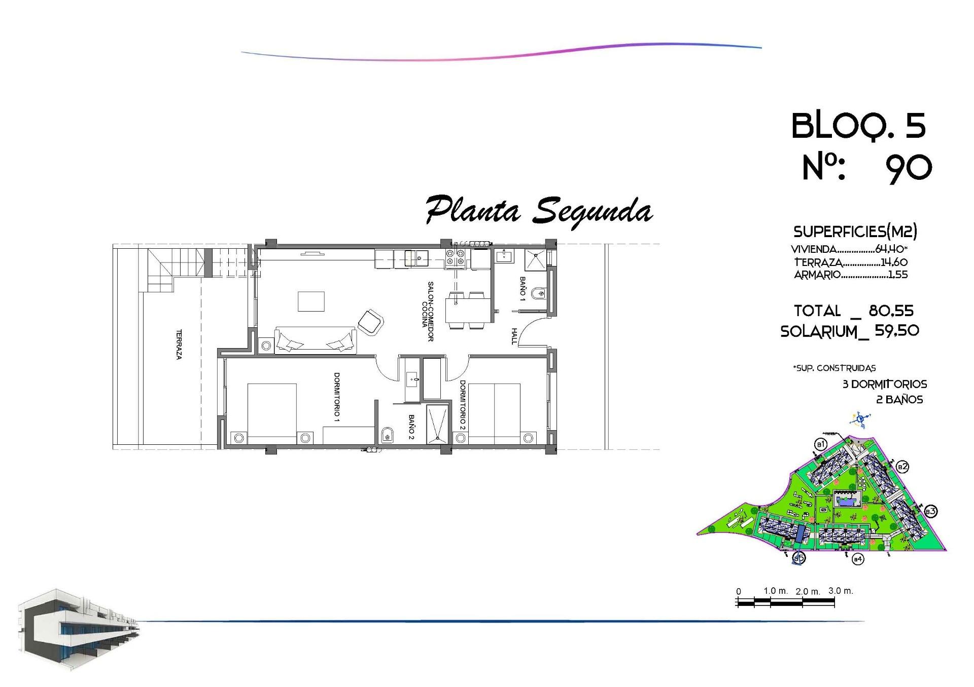 Penthouse for sale in Guardamar Del Segura, Alicante, Spain