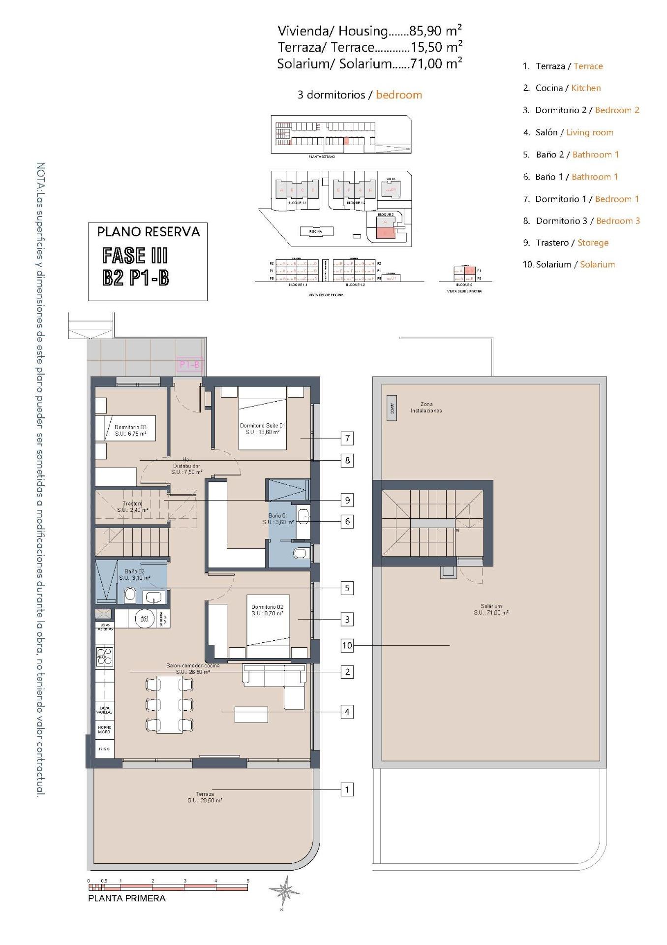 Bungalow for sale in Los Alcázares, Murcia, Spain