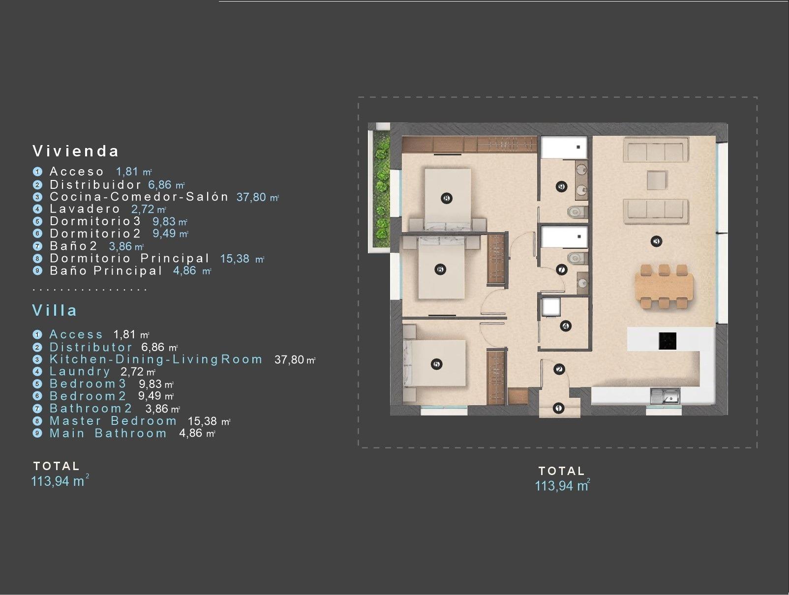 Villa for sale in Orihuela Costa, Alicante, Spain