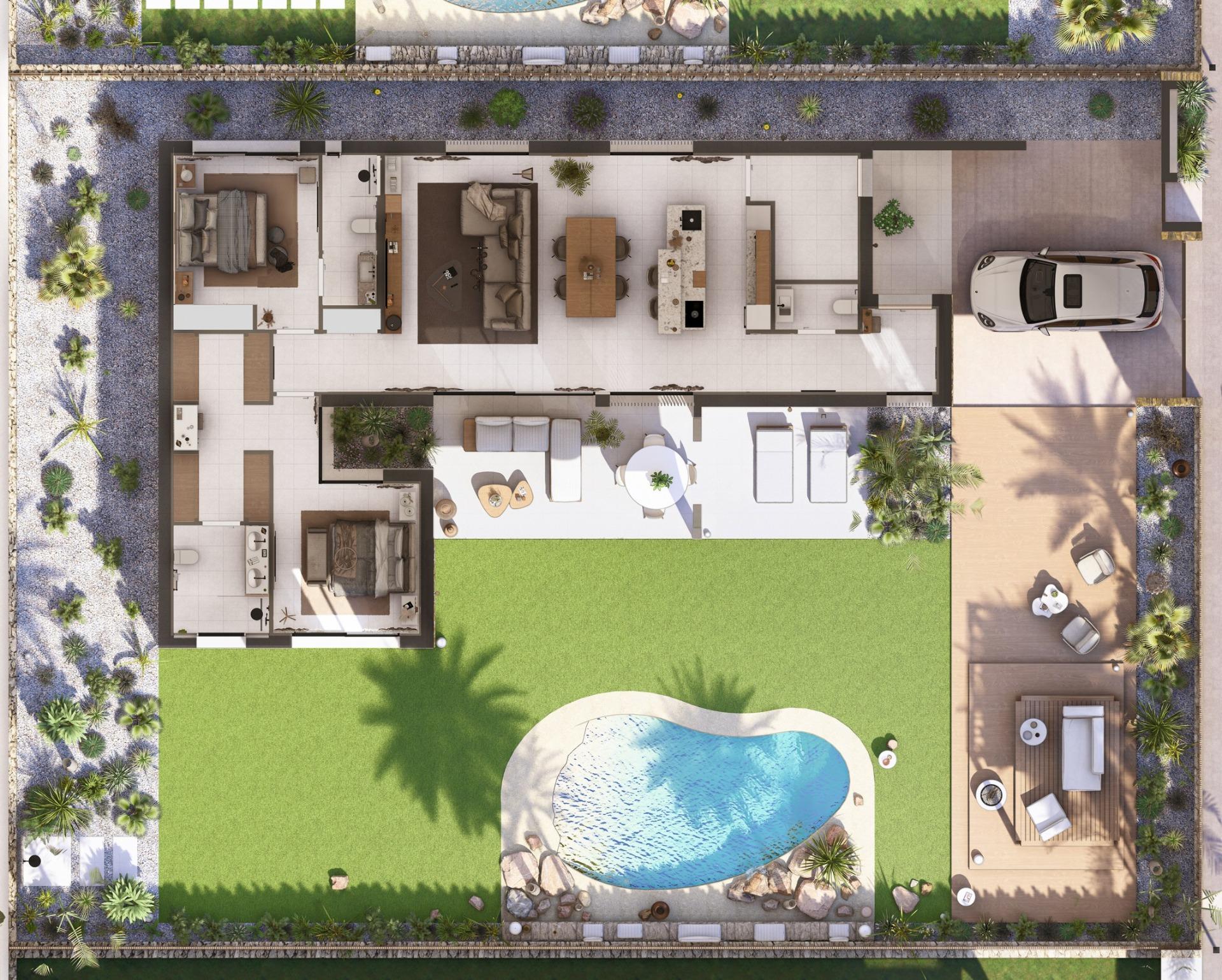 Villa for sale in Baños Y Mendigo, Murcia, Spain