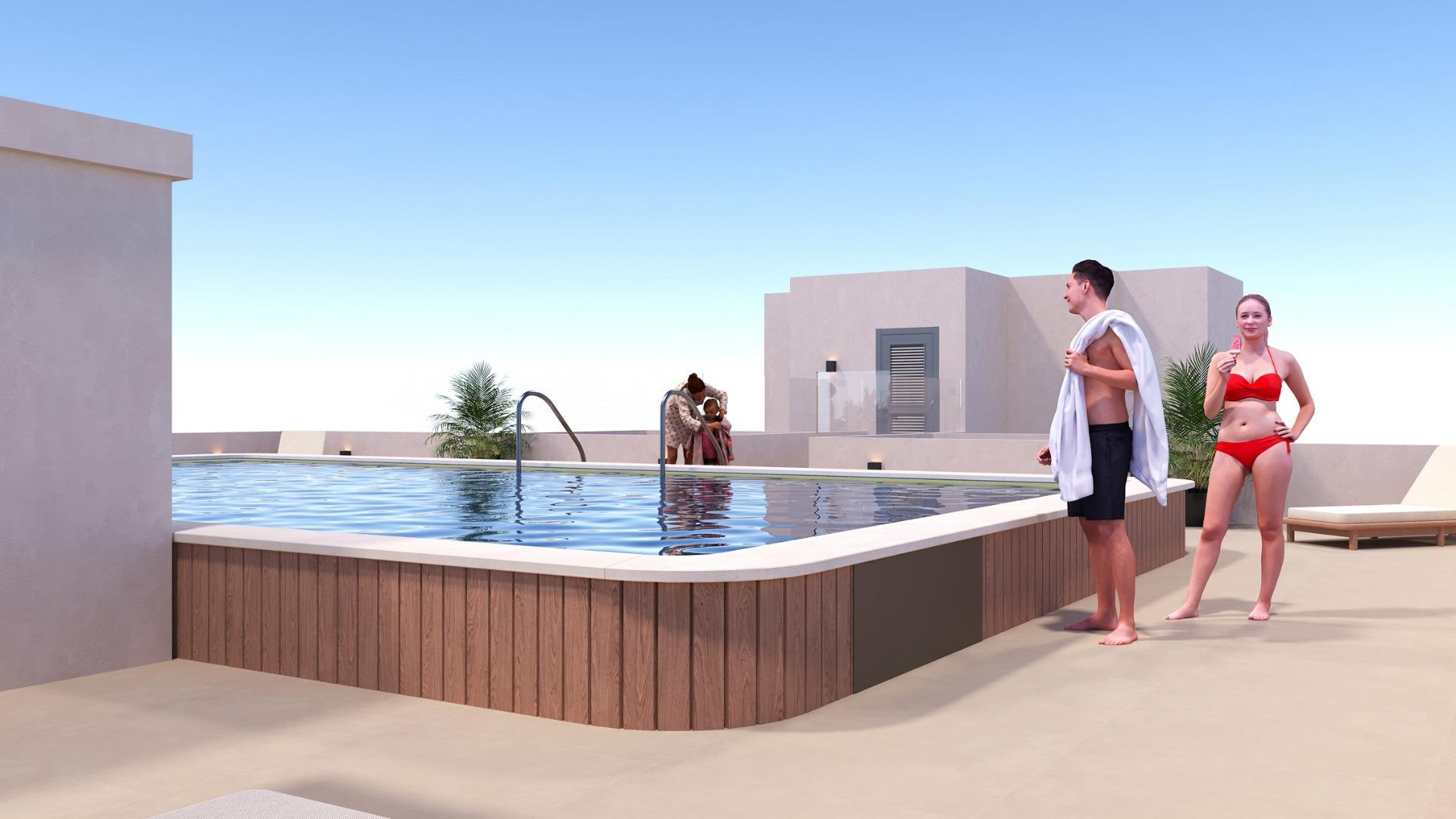 Penthouse for sale in San Miguel De Salinas, Alicante, Spain
