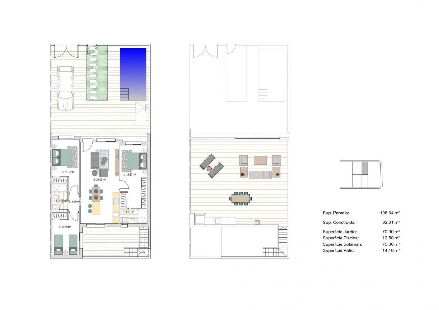 Town House for sale in San Javier, Murcia, Spain