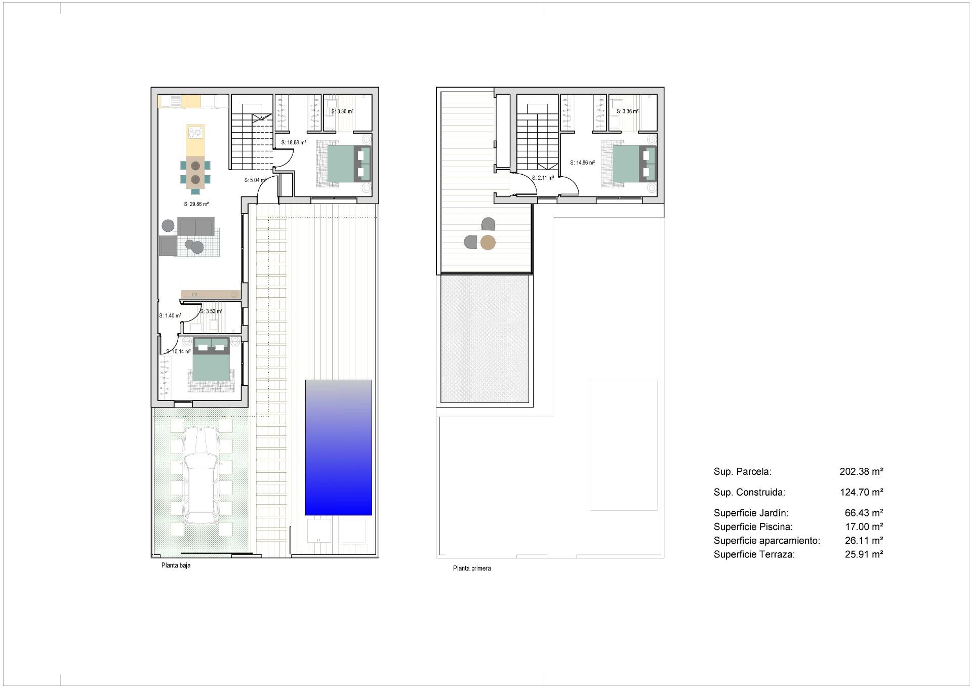 Town House for sale in San Javier, Murcia, Spain