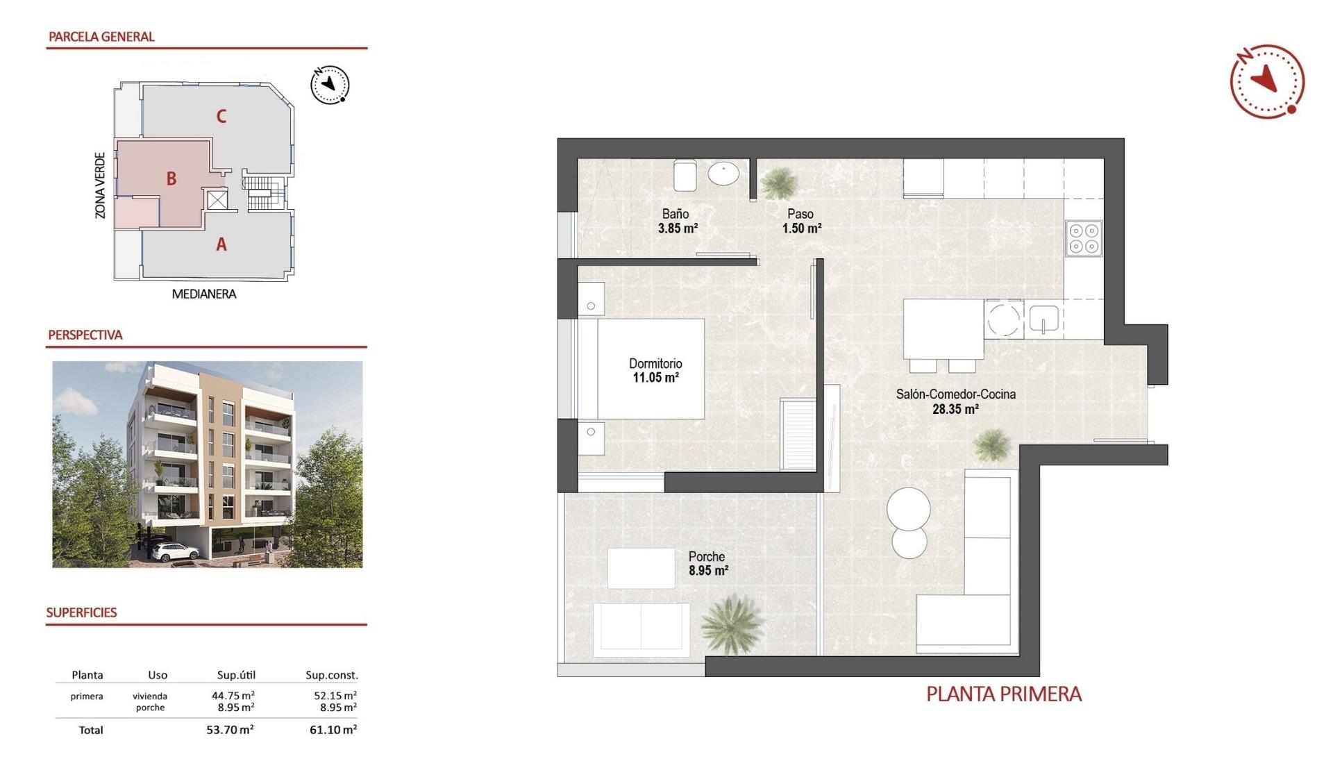 Apartment for sale in San Pedro Del Pinatar, Murcia, Spain