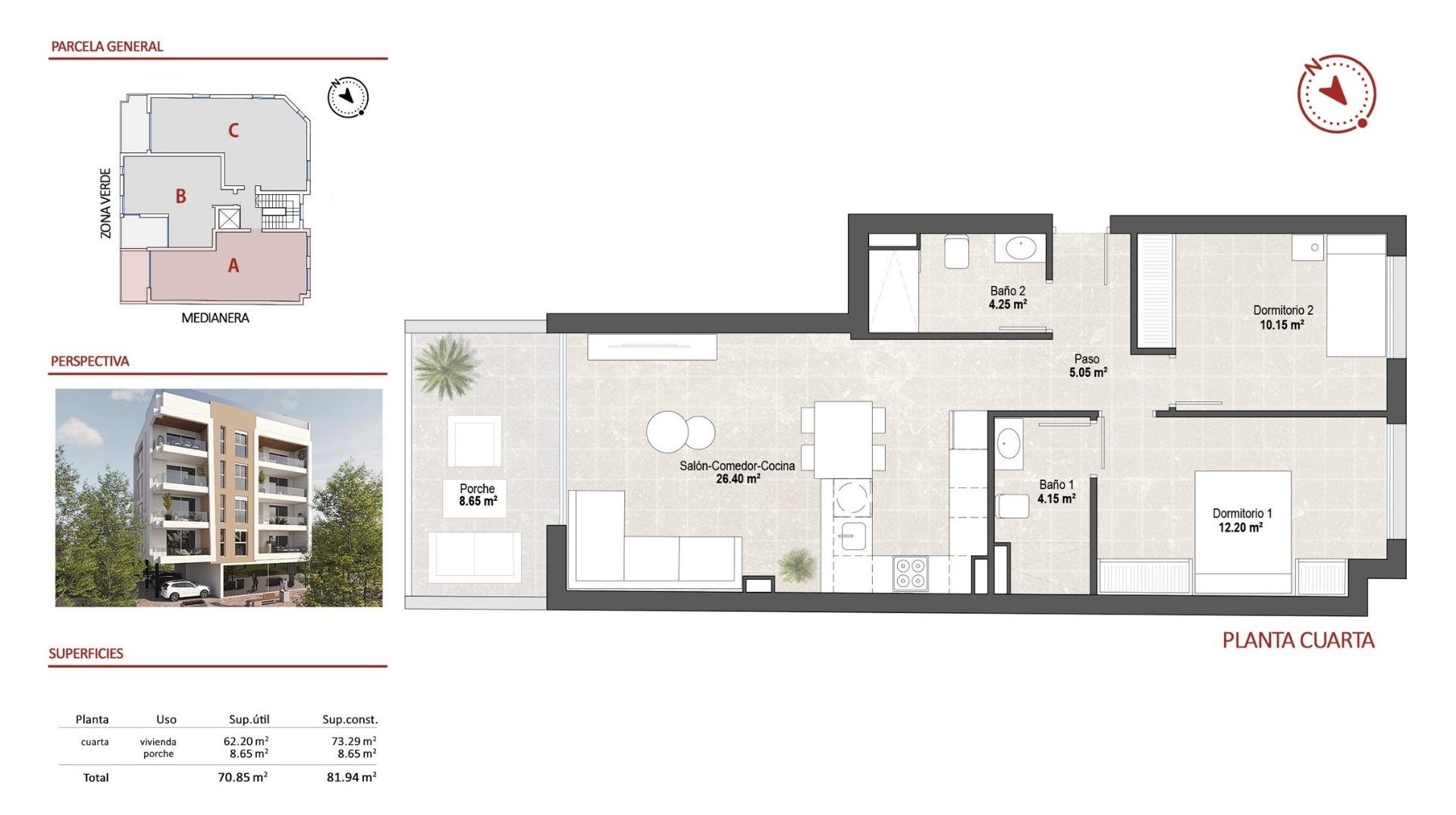 Penthouse for sale in San Pedro Del Pinatar, Murcia, Spain