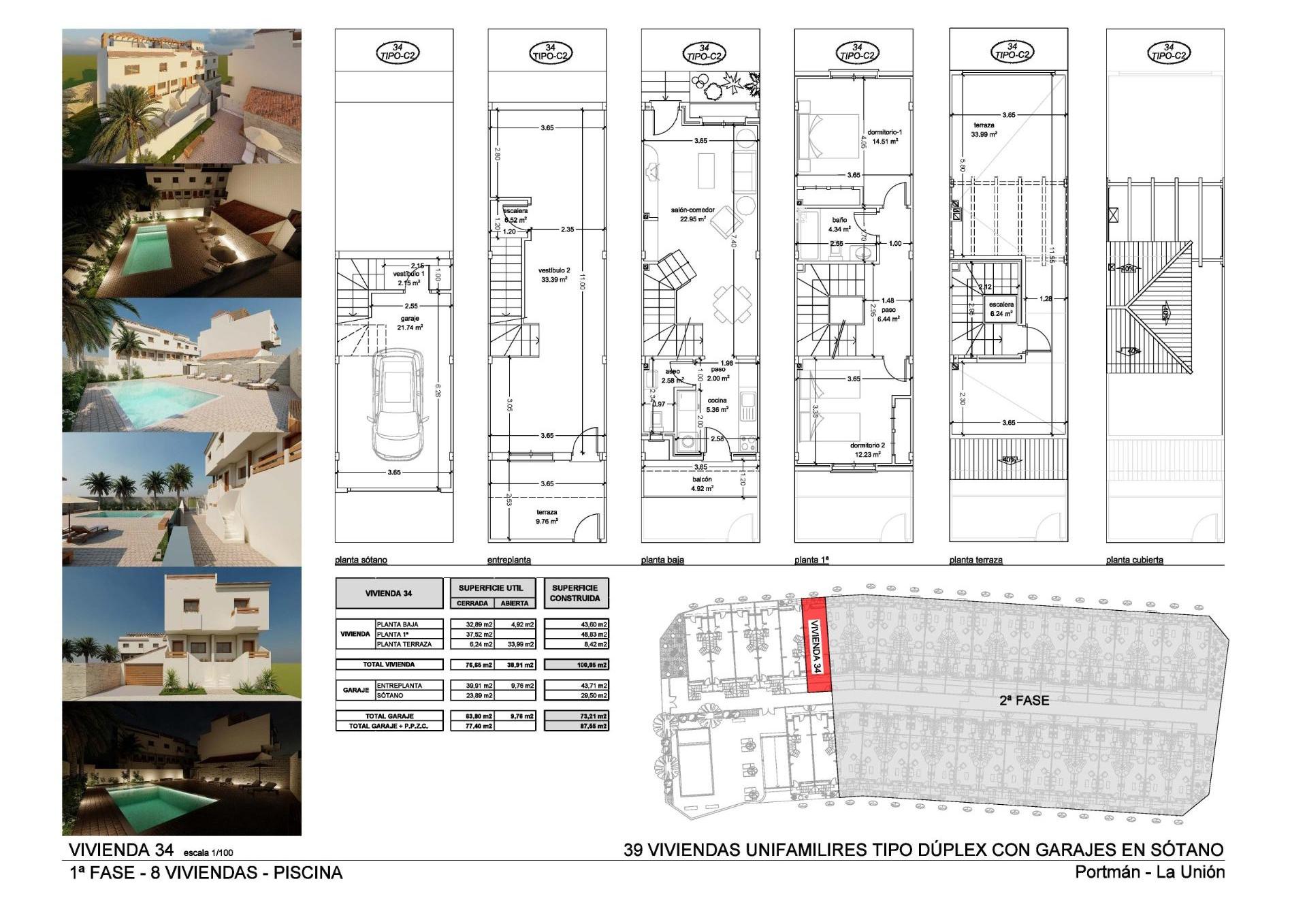Town House for sale in La Union, Murcia, Spain