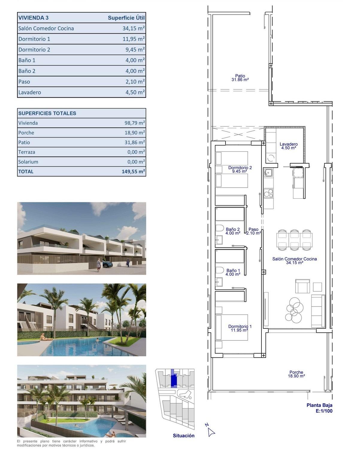 Apartment for sale in Pilar De La Horadada, Alicante, Spain