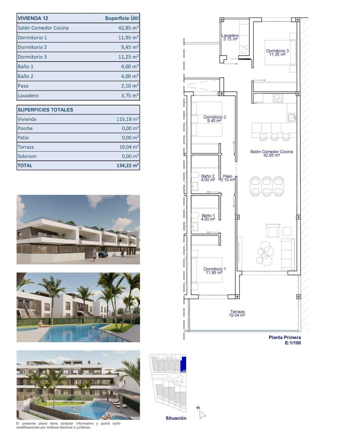 Apartment for sale in Pilar De La Horadada, Alicante, Spain