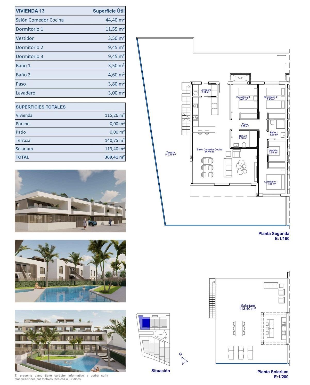 Penthouse for sale in Pilar De La Horadada, Alicante, Spain