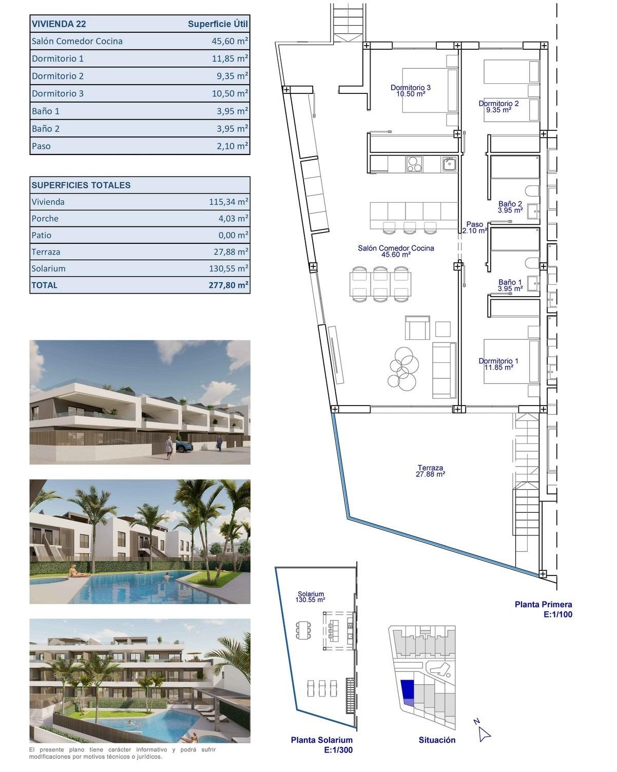 Bungalow for sale in Pilar De La Horadada, Alicante, Spain