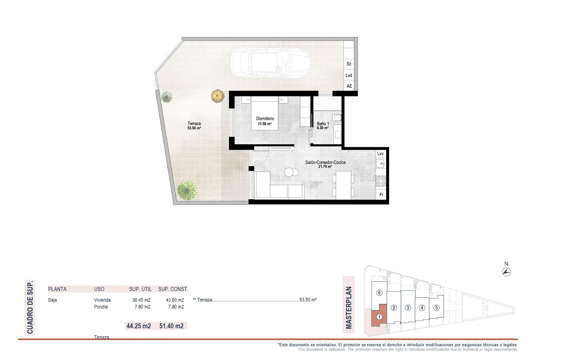 Bungalow for sale in San Pedro Del Pinatar, Murcia, Spain