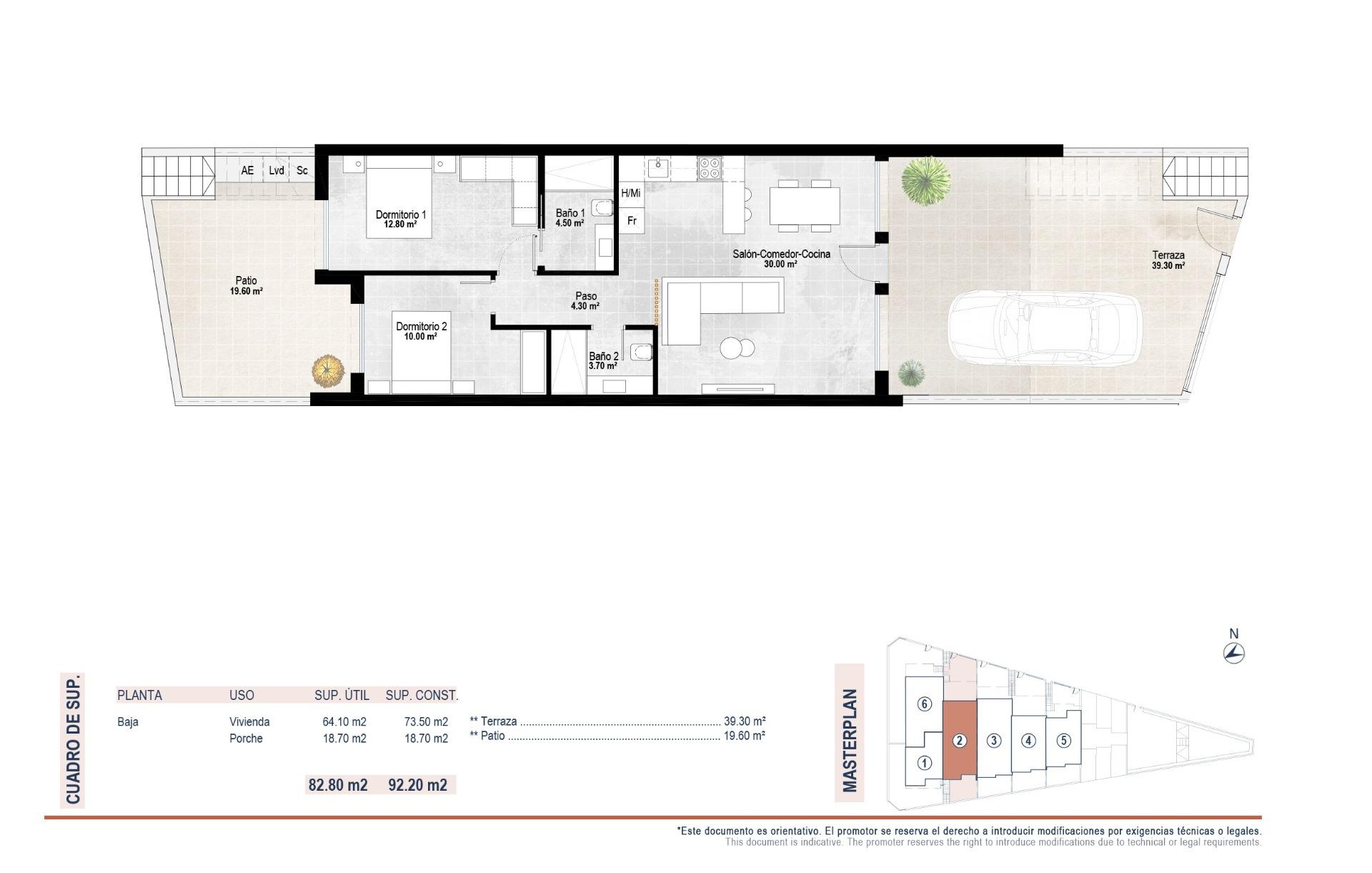 Bungalow for sale in San Pedro Del Pinatar, Murcia, Spain