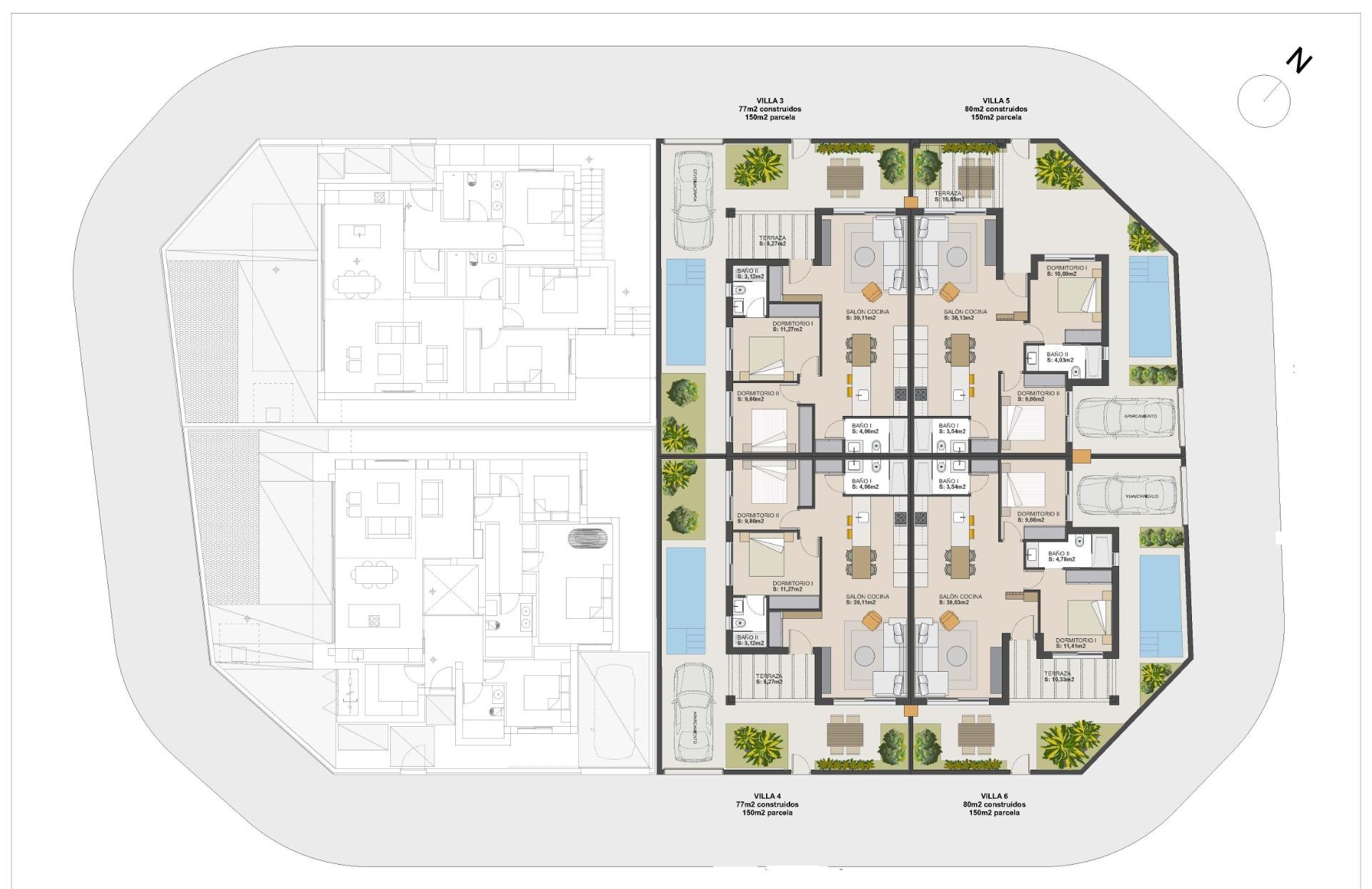 Quad House for sale in Torre Pacheco, Murcia, Spain