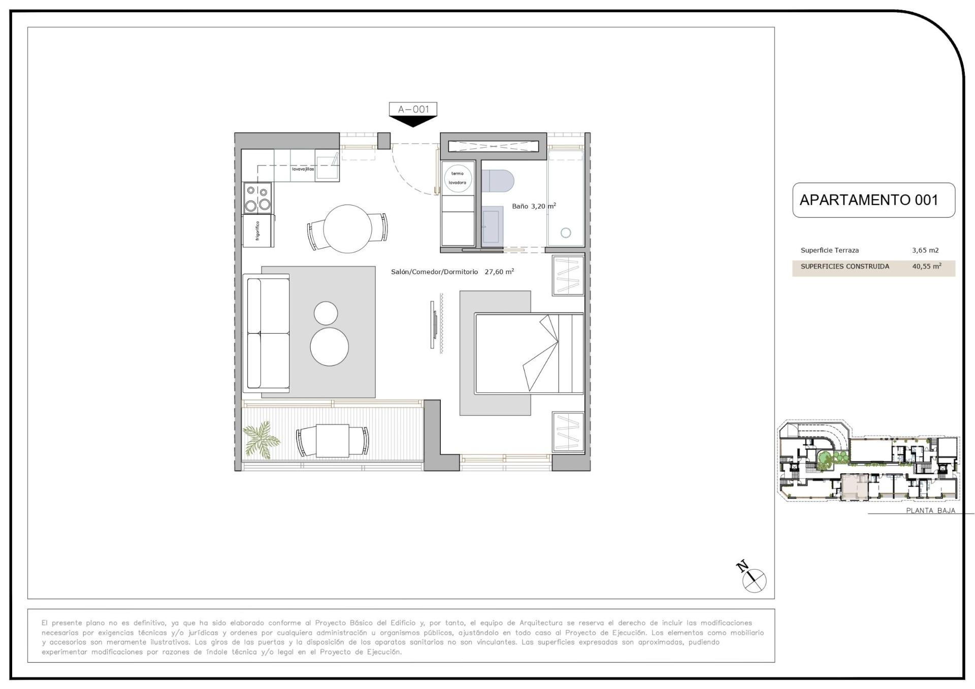 Apartment for sale in San Pedro Del Pinatar, Murcia, Spain