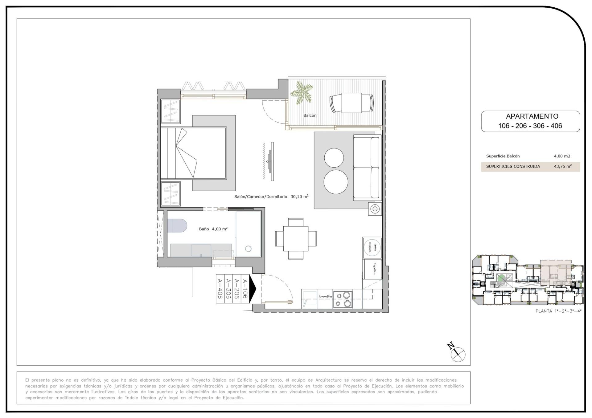 Apartment for sale in San Pedro Del Pinatar, Murcia, Spain