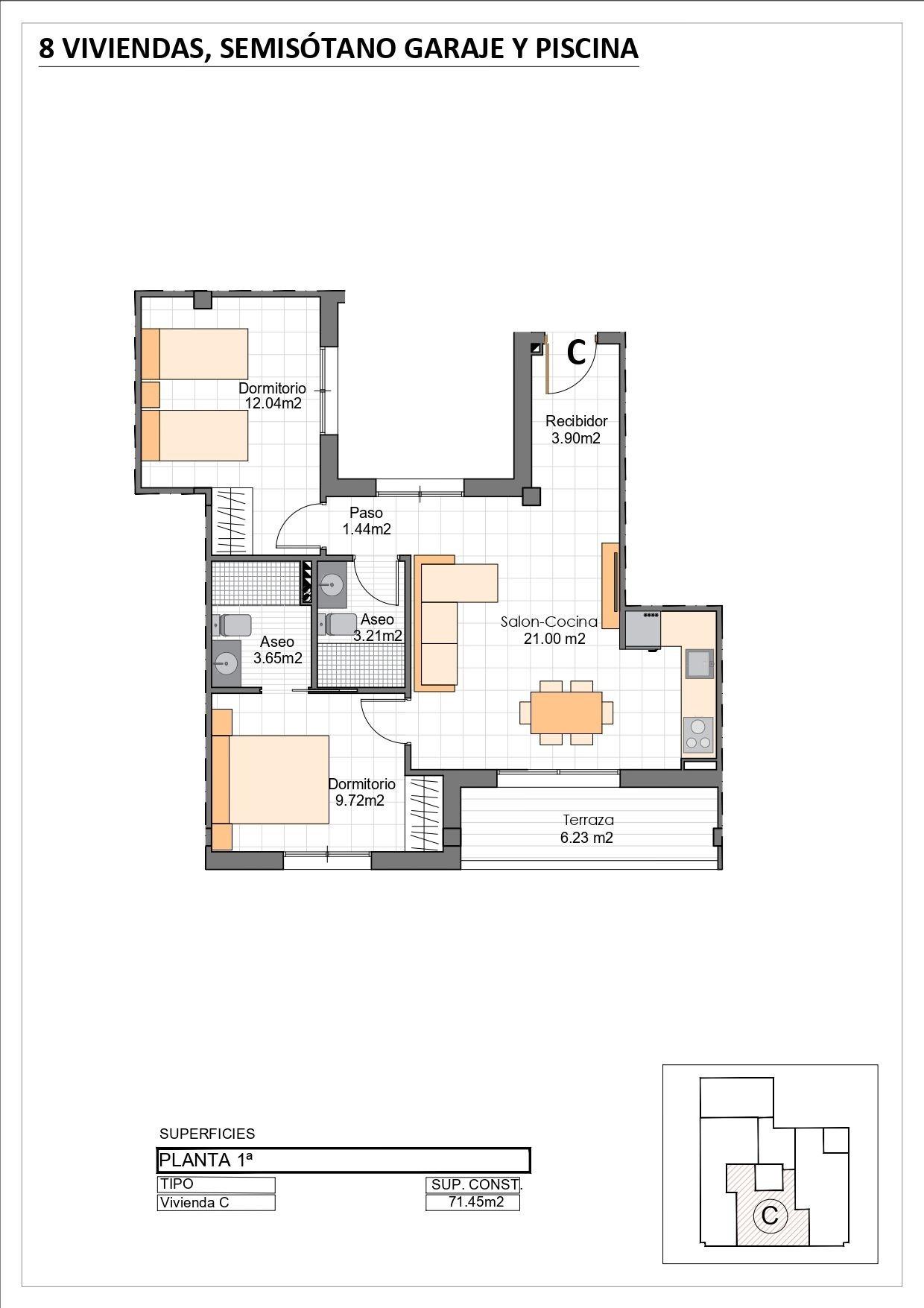 Apartment for sale in San Pedro Del Pinatar, Murcia, Spain