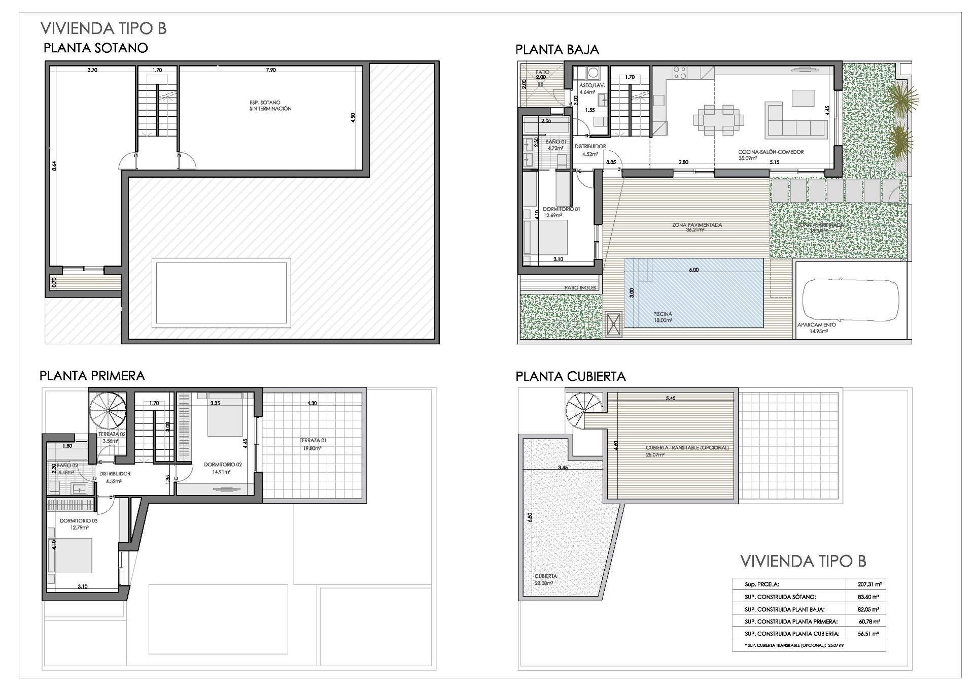 Quad House for sale in Bigastro, Alicante, Spain
