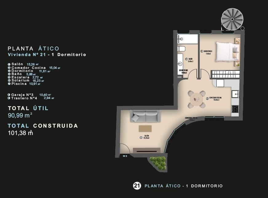 Penthouse for sale in Torrevieja, Alicante, Spain