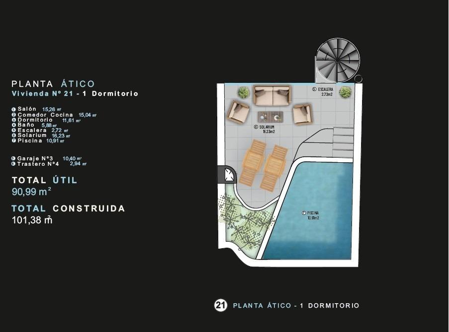 Penthouse for sale in Torrevieja, Alicante, Spain