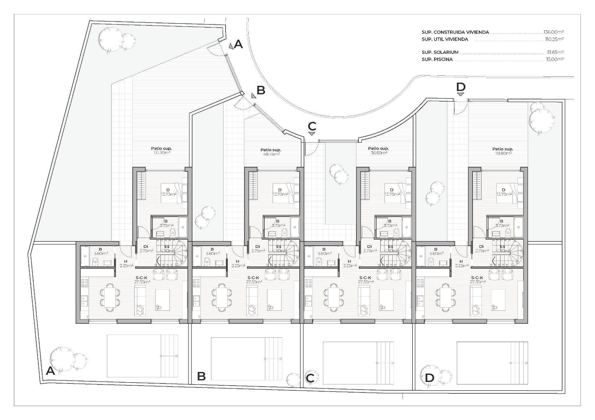 Town House for sale in Mazarron, Murcia, Spain