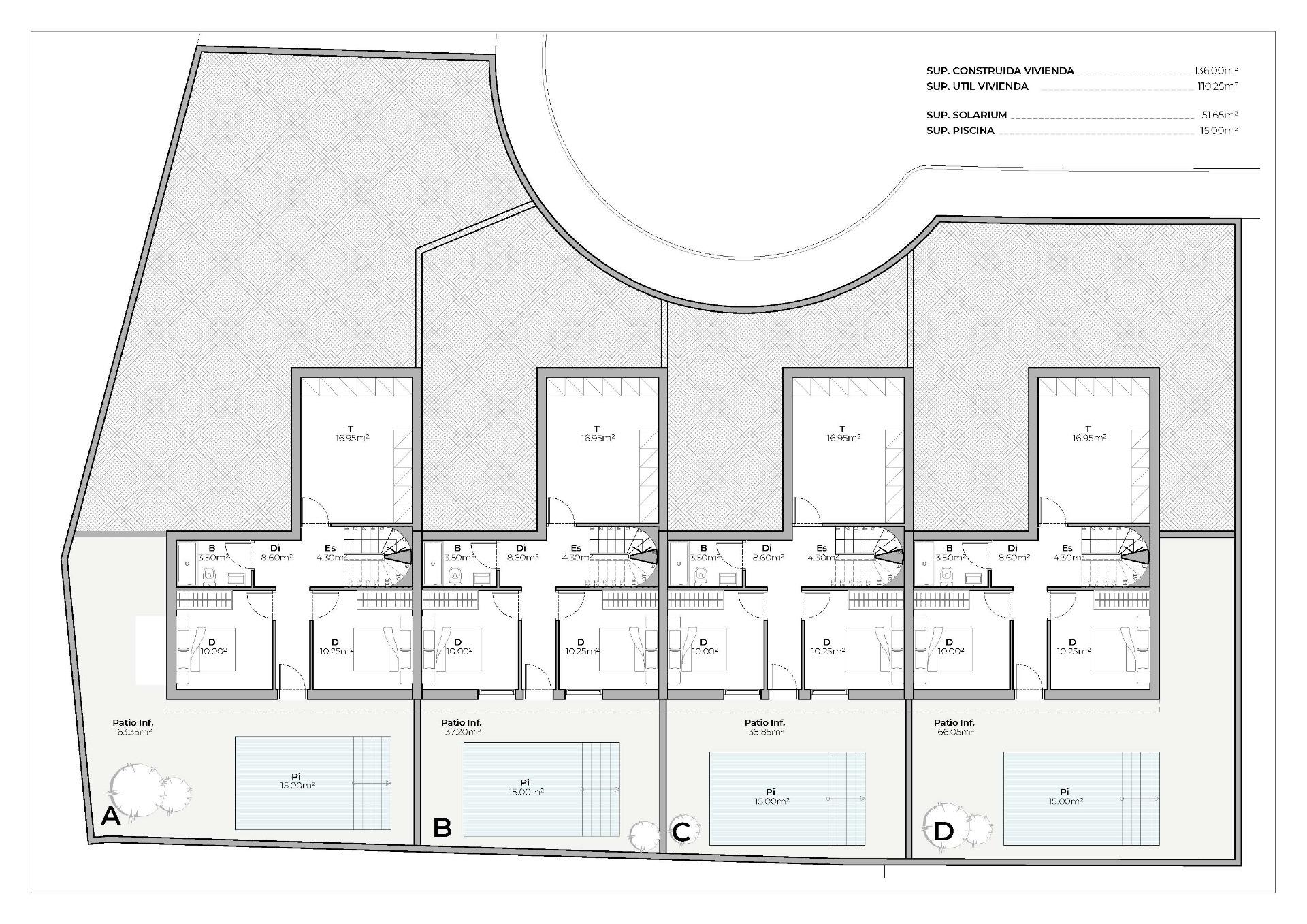 Town House for sale in Mazarron, Murcia, Spain