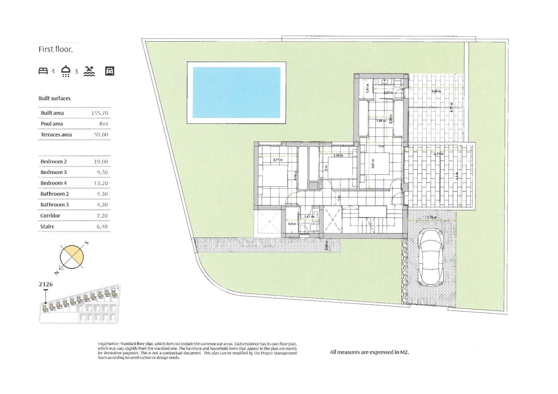 Villa for sale in Algorfa, Alicante, Spain
