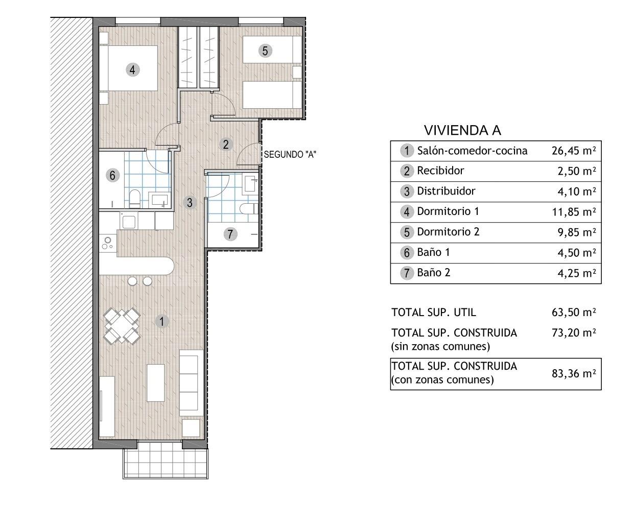 Penthouse for sale in Puerto De Mazarrón, Murcia, Spain
