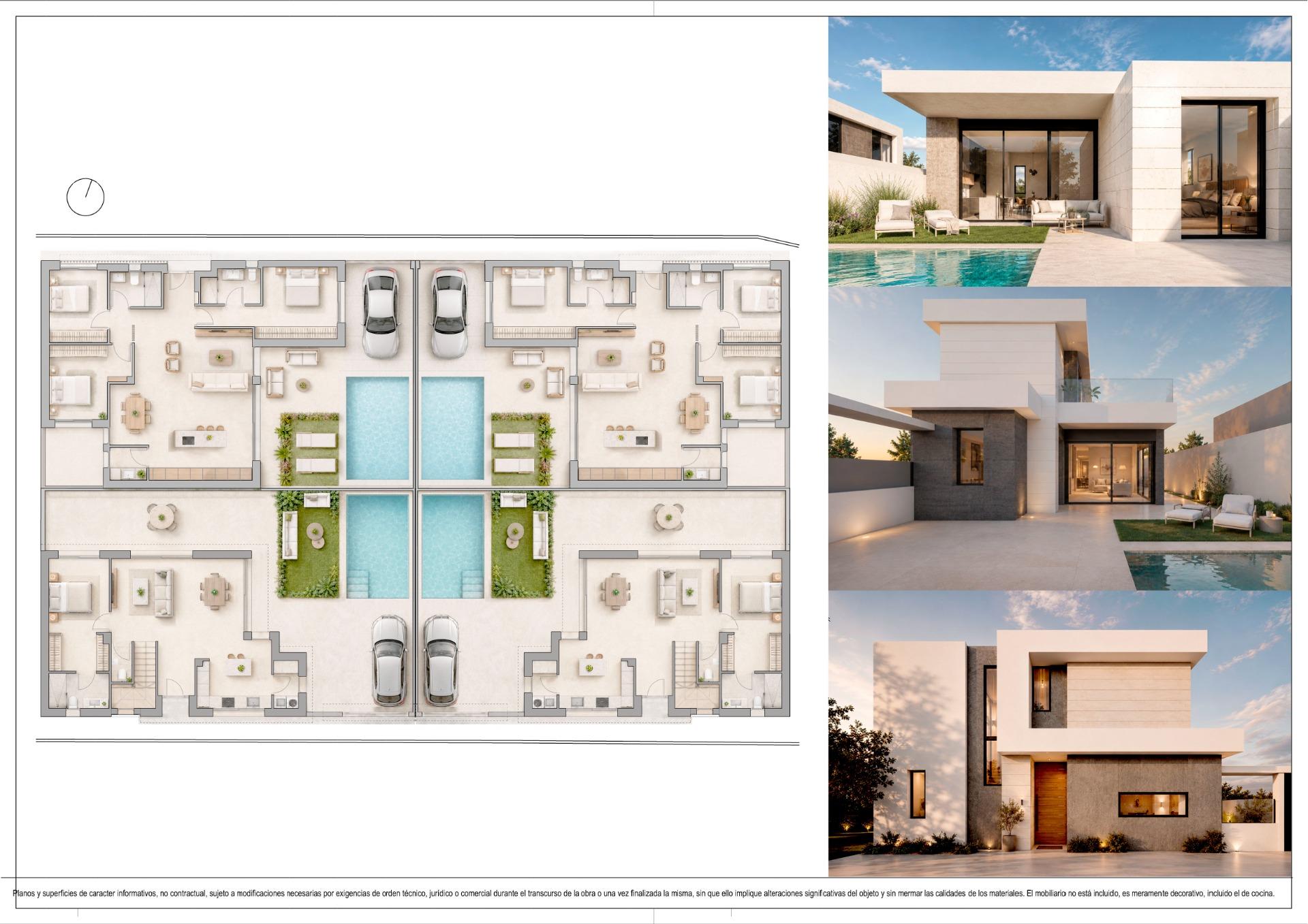 Villa en venta en Pilar De La Horadada