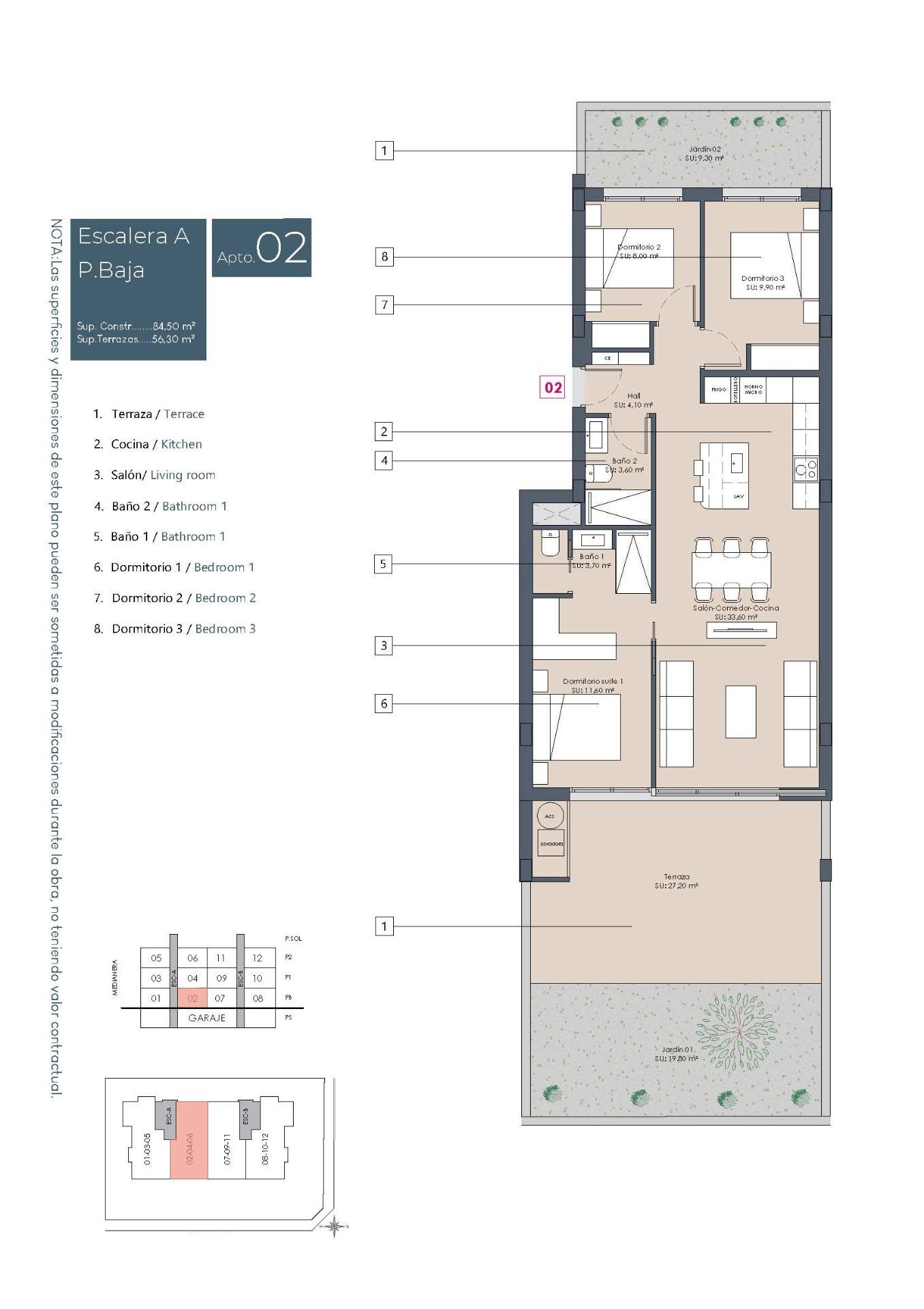 Apartment for sale in Benijofar, Alicante, Spain