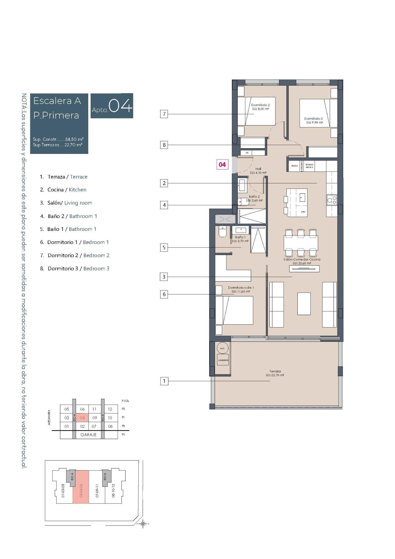 Apartment for sale in Benijofar, Alicante, Spain