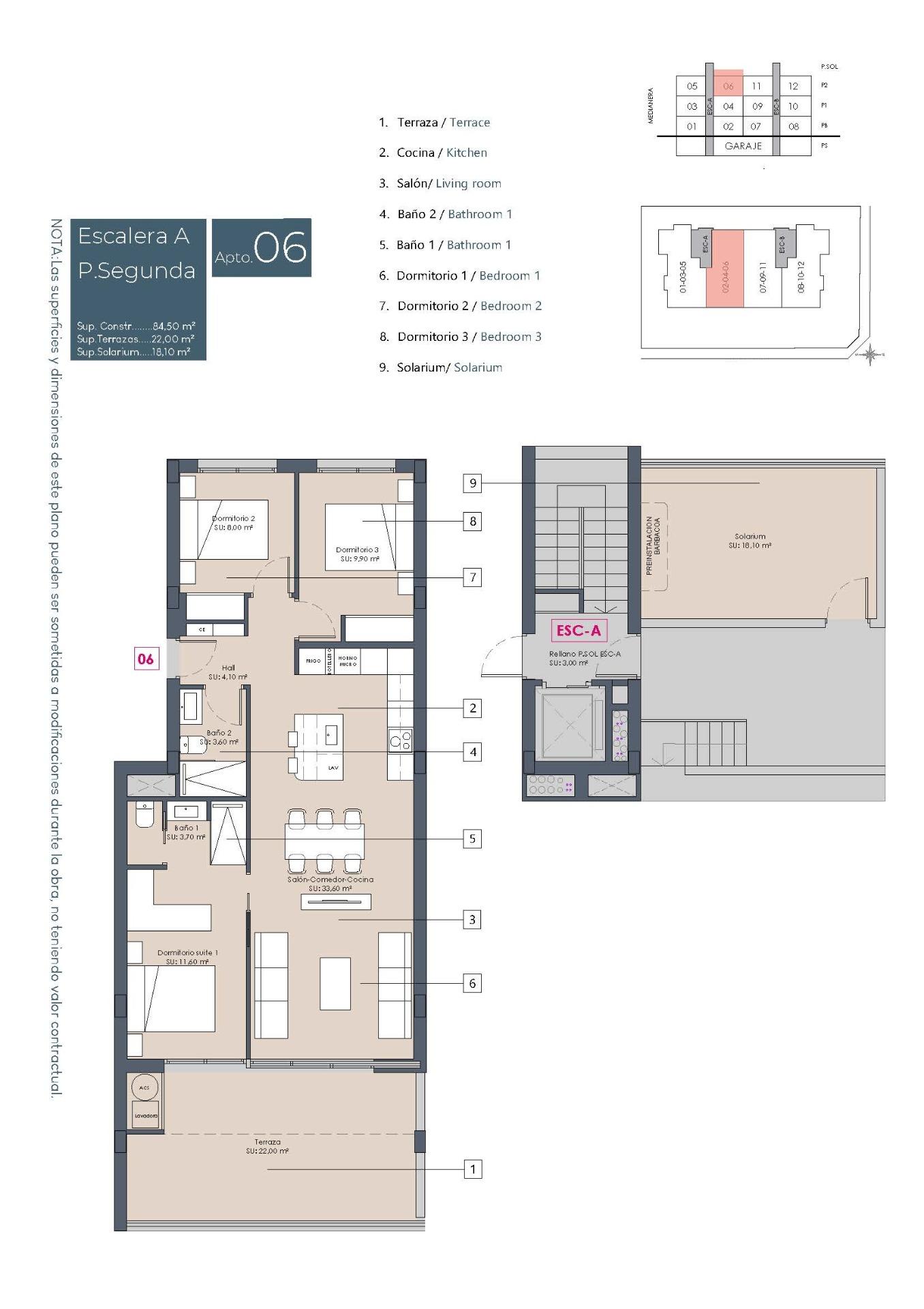 Penthouse for sale in Benijofar, Alicante, Spain