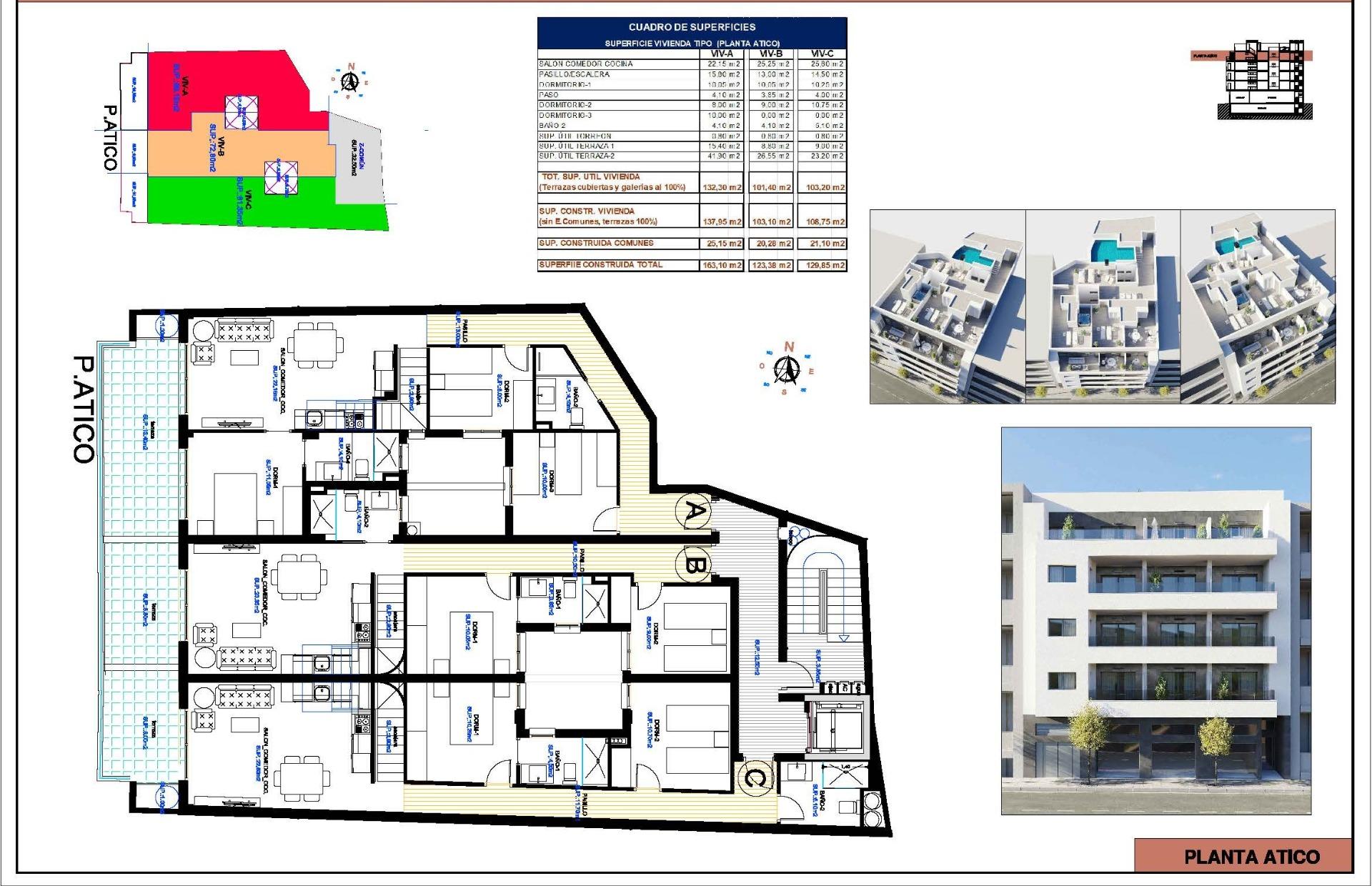 Penthouse for sale in Torrevieja, Alicante, Spain