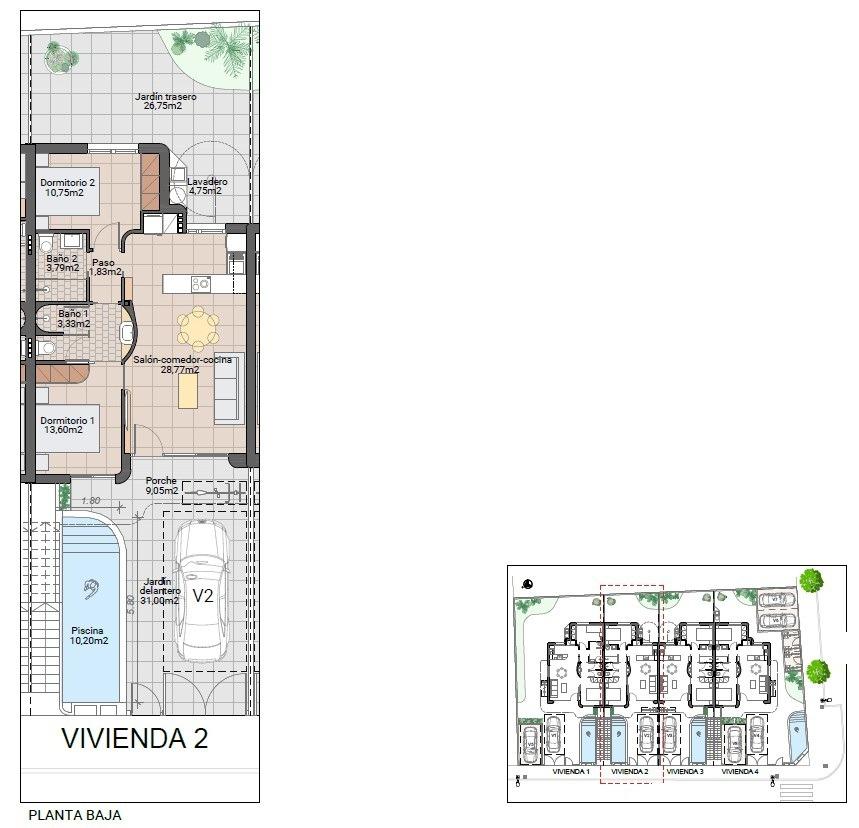 Bungalow for sale in Pilar De La Horadada, Alicante, Spain