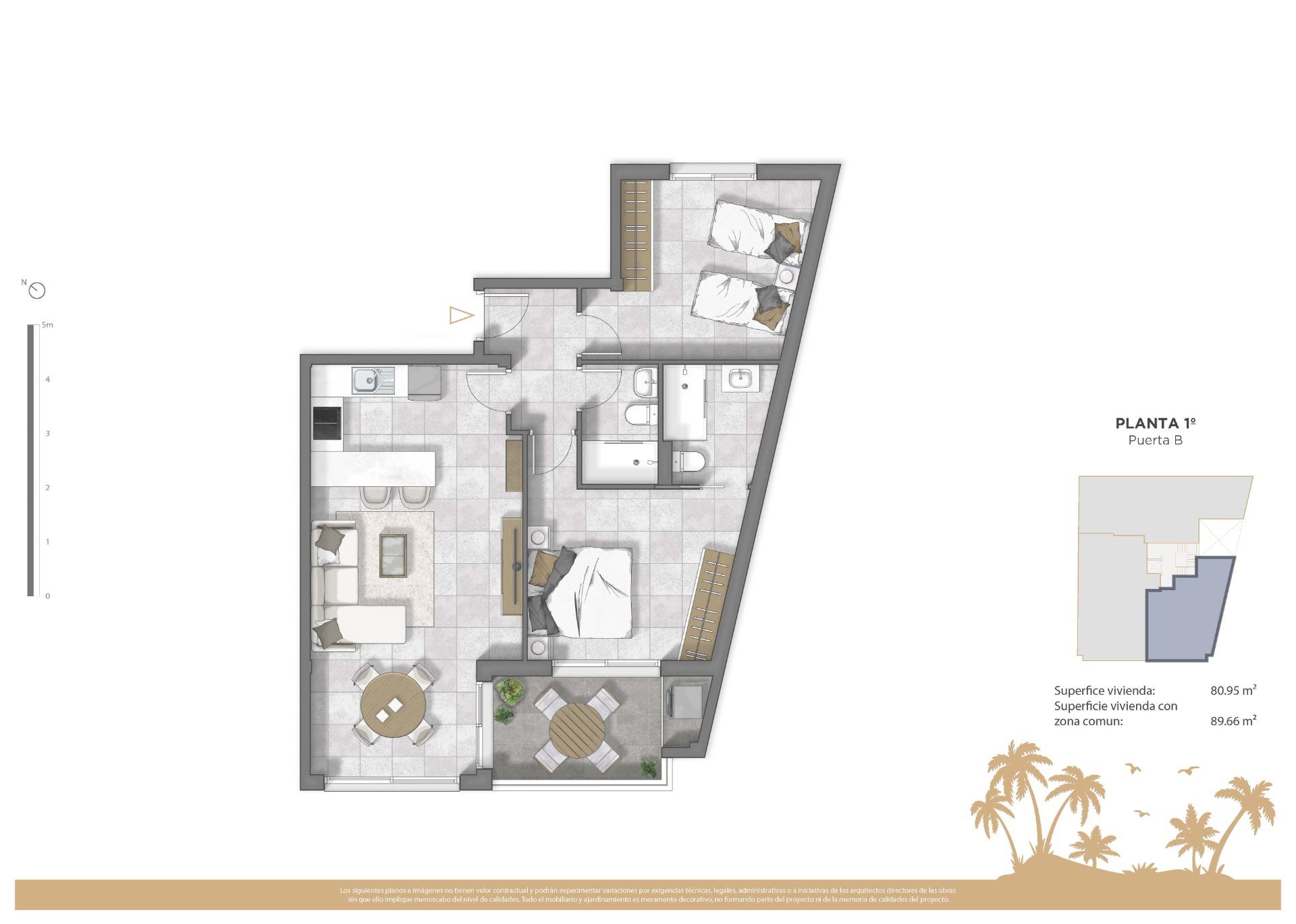 Apartment for sale in Guardamar Del Segura, Alicante, Spain